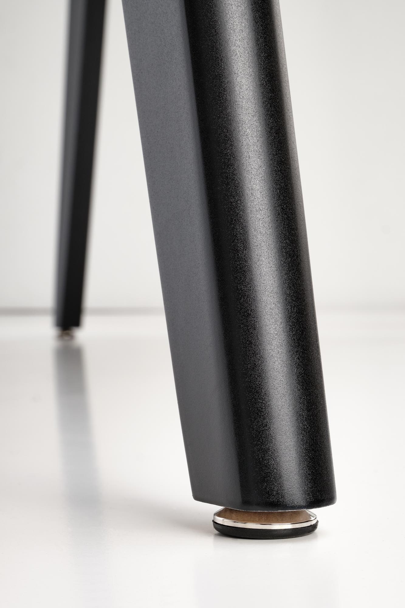 DICKSON 2 rozkladací stôl 150-210/90 cm, doska - prírodná, nohy - čierne