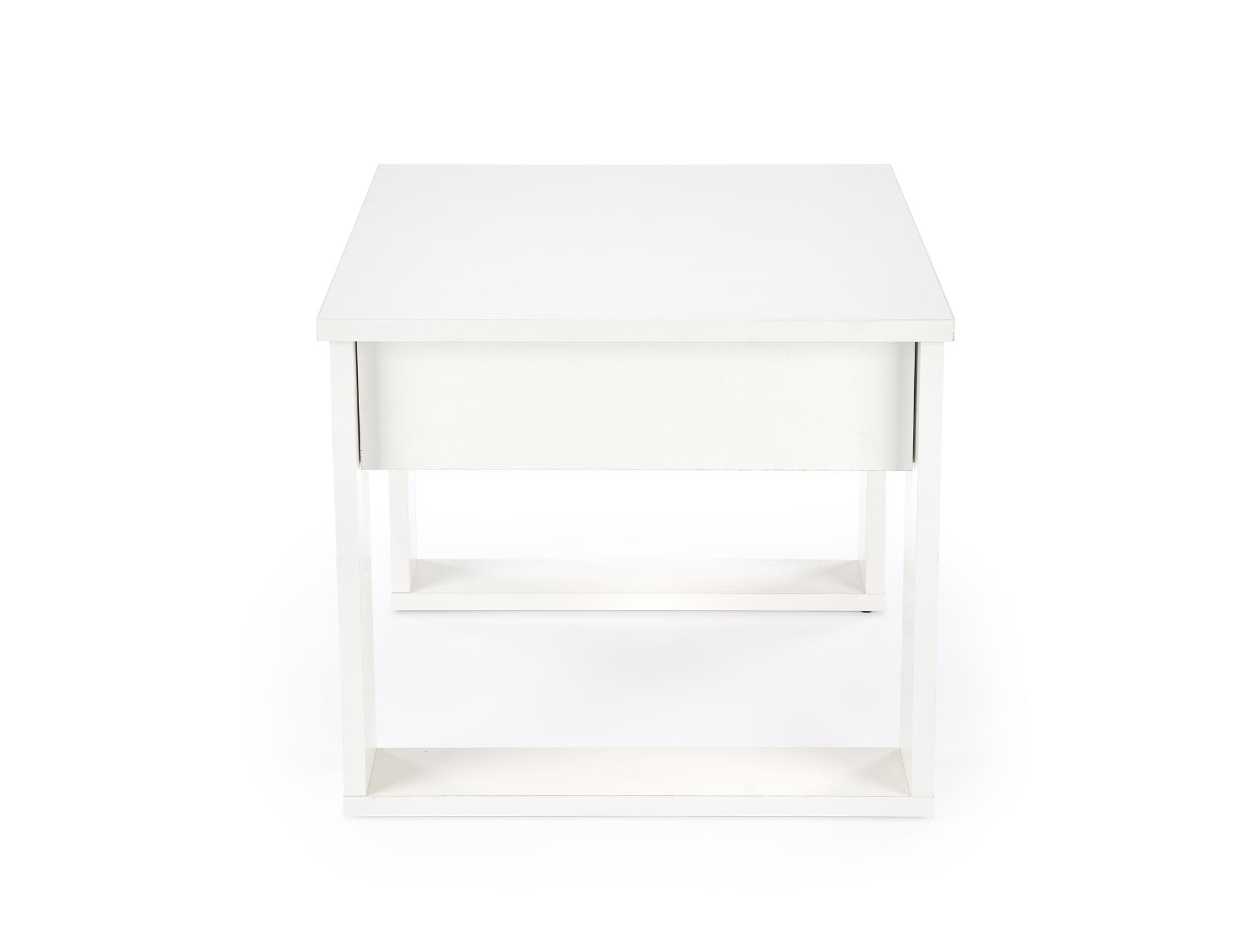 NEA KWADRAT konferenčný stolík biely