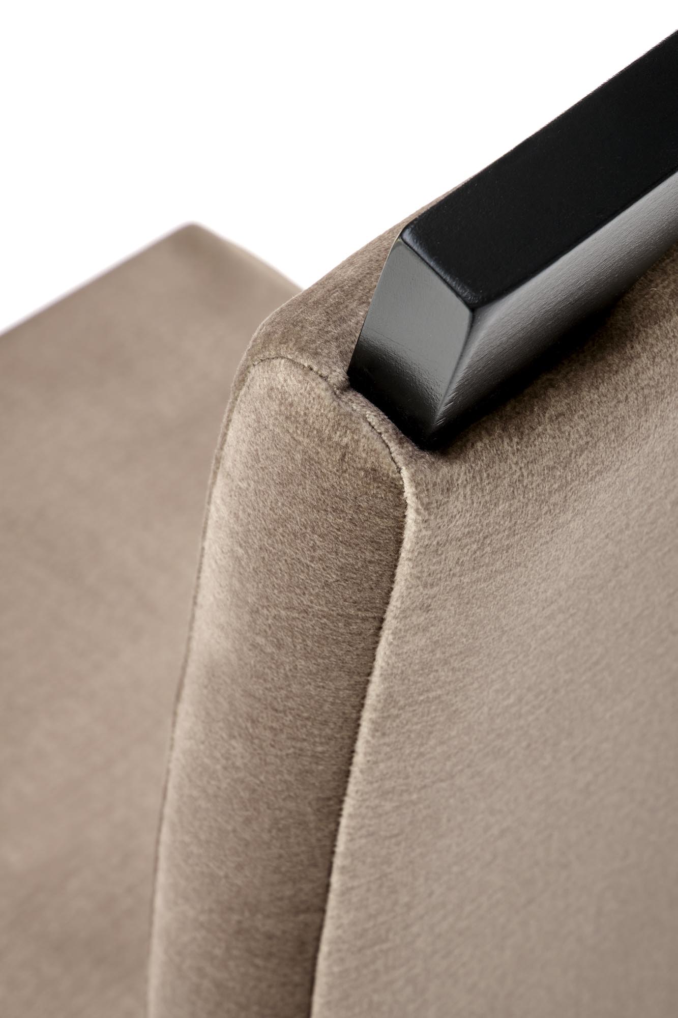 CLARION 2 stolička čierna/čal: MONOLITH 09