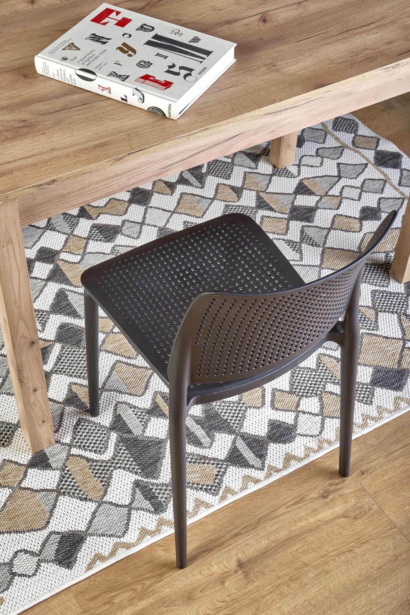 KSAWERY stôl dub craft