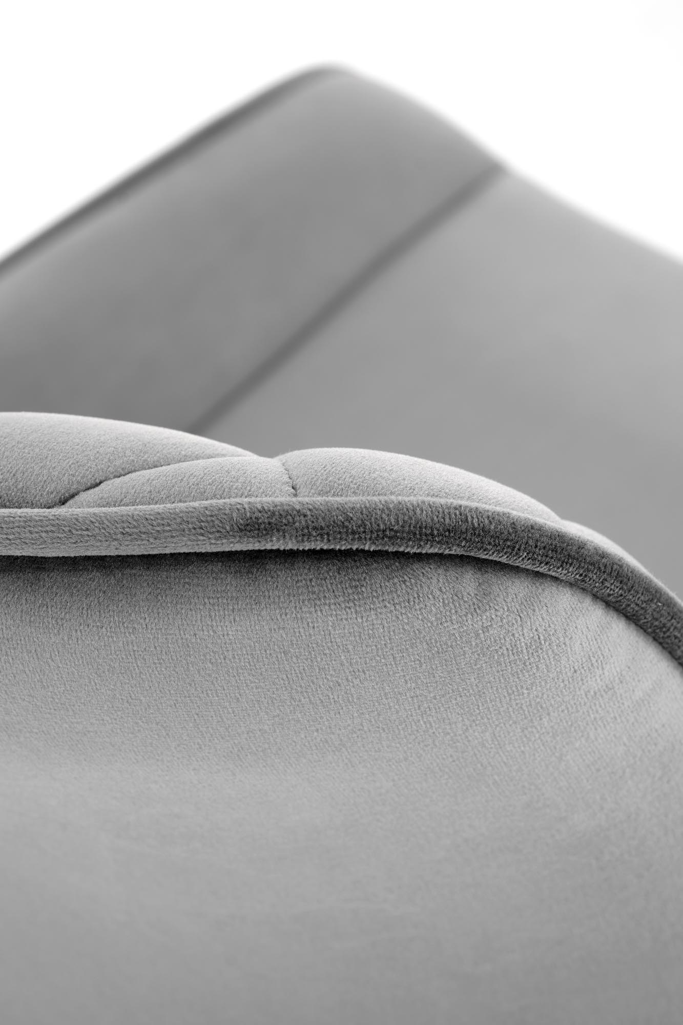 K520 stolička nohy - čierne, sedák - tmavo šedý