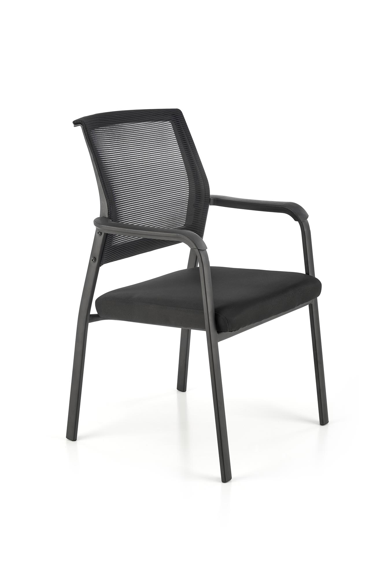 BERGEN stolička čierna