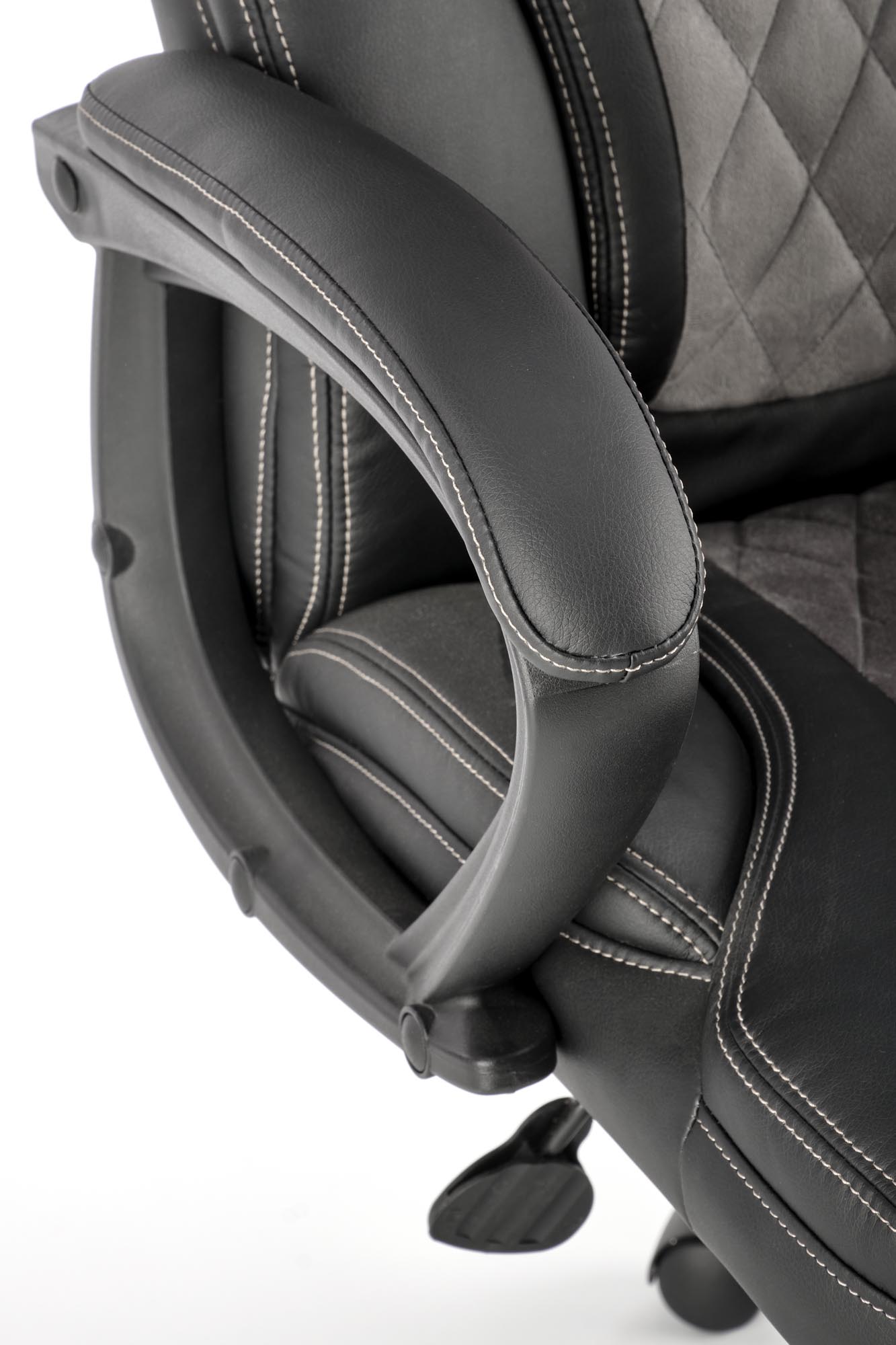 GANDALF kancelárska stolička čierna/šedá