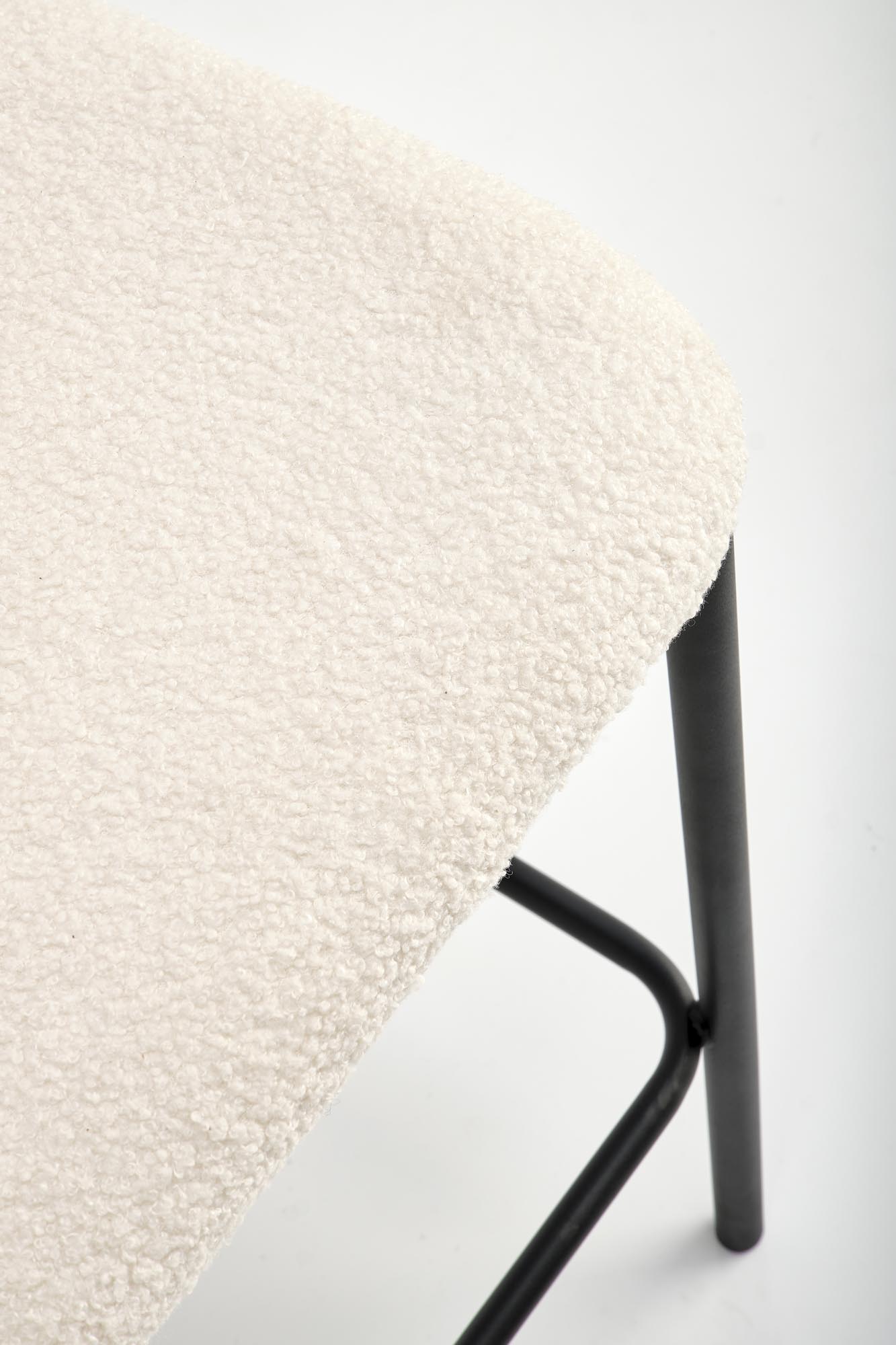 H119 barová stolička krémová