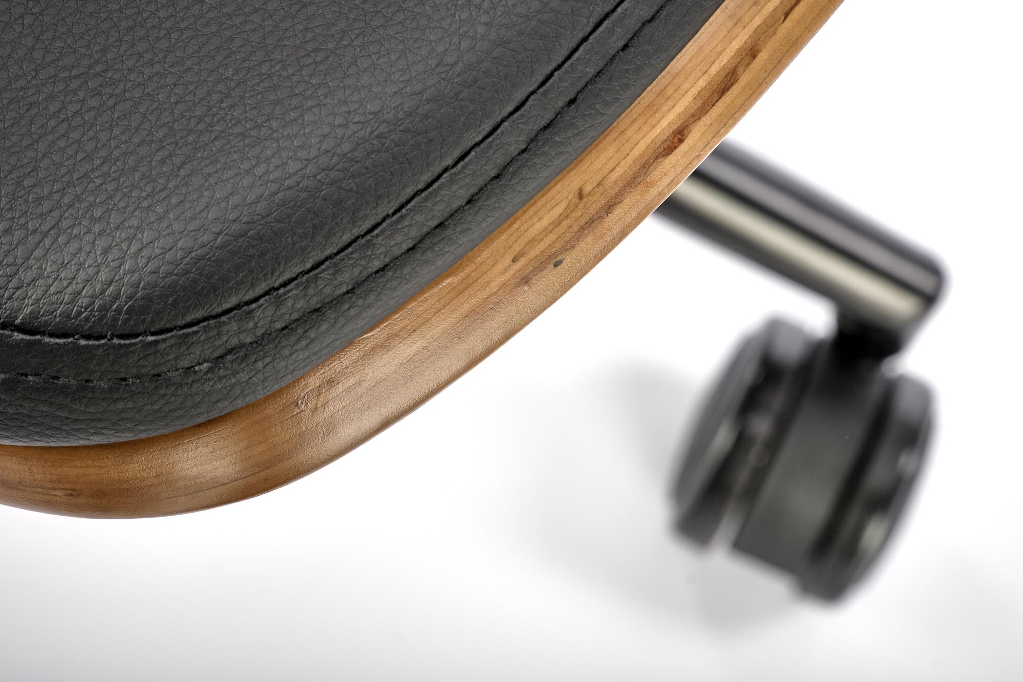 WEBER kancelárska stolička orech/čierna