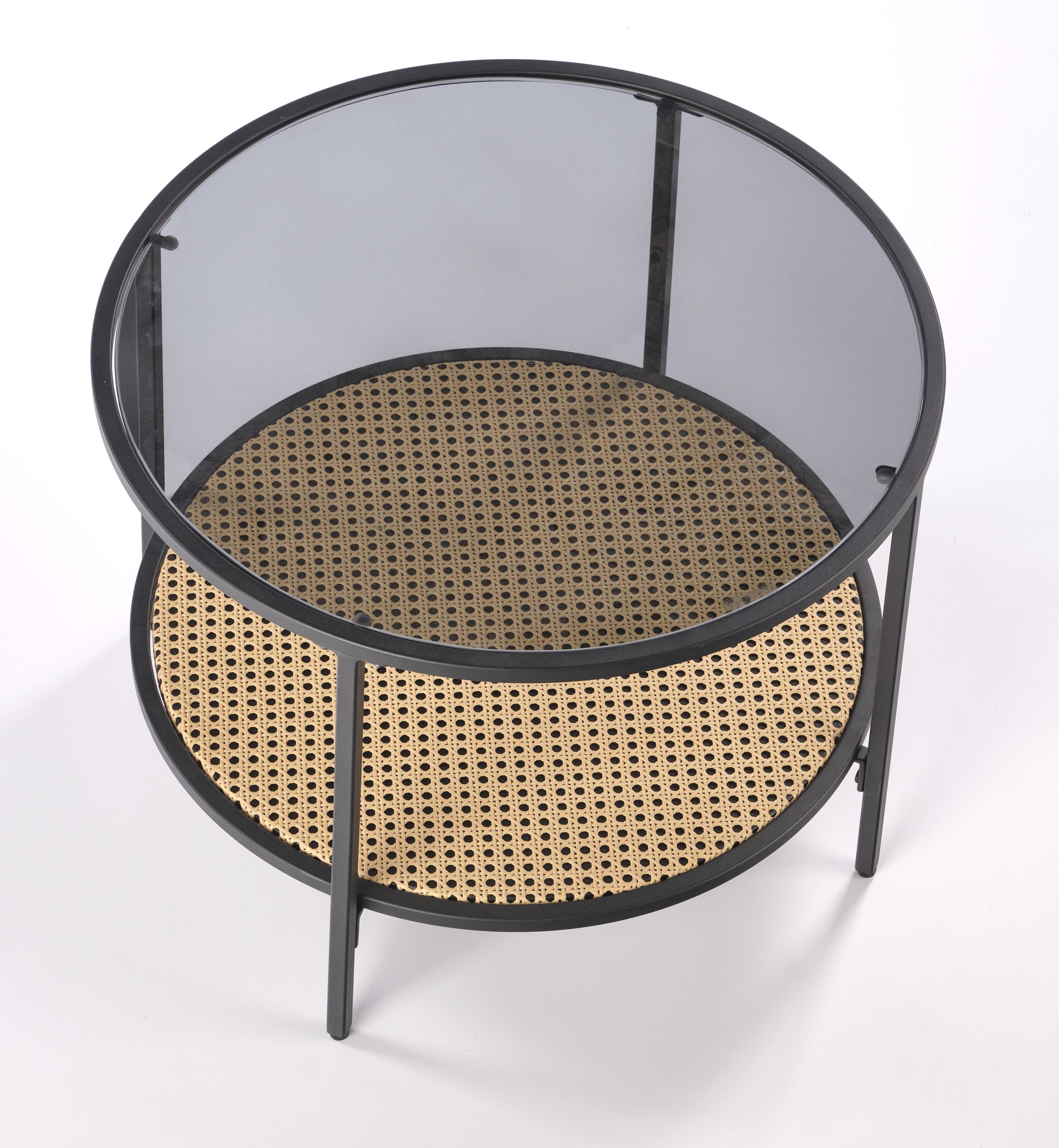 DAKOTA konferenčný stolík dymový/prírodný