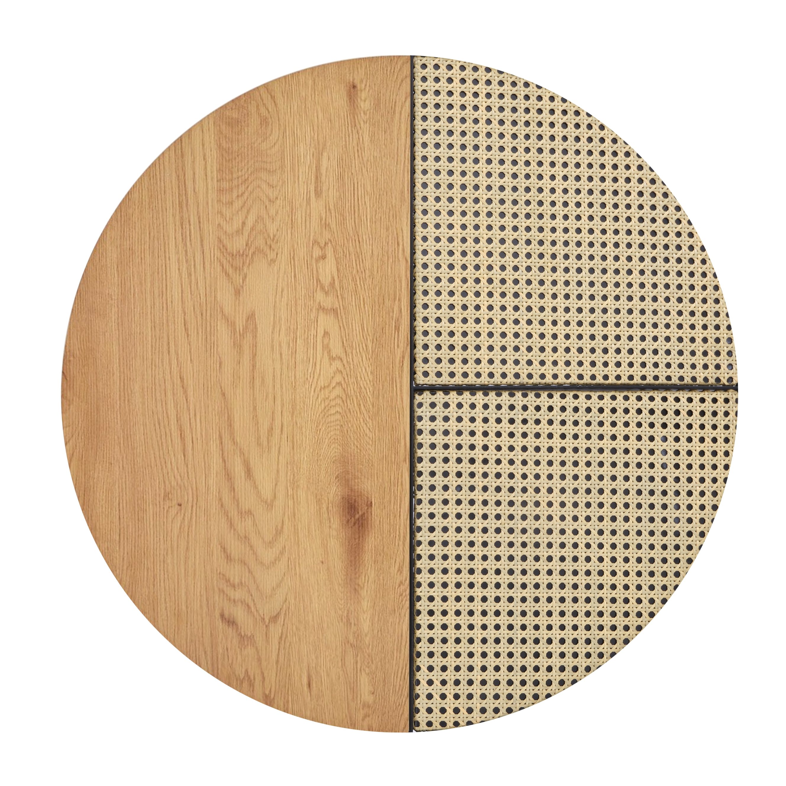 GARMINA zostava dvoch konferenčných stolíkov dub zlatý/čierny