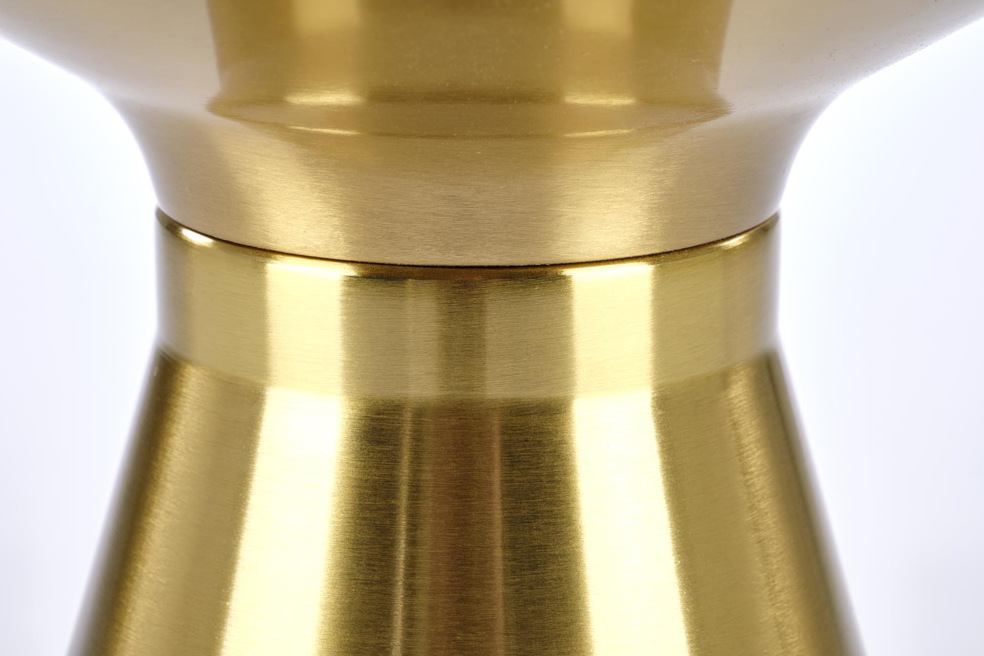 TRIBECA konferenčný stolík čierny mramor/zlatý