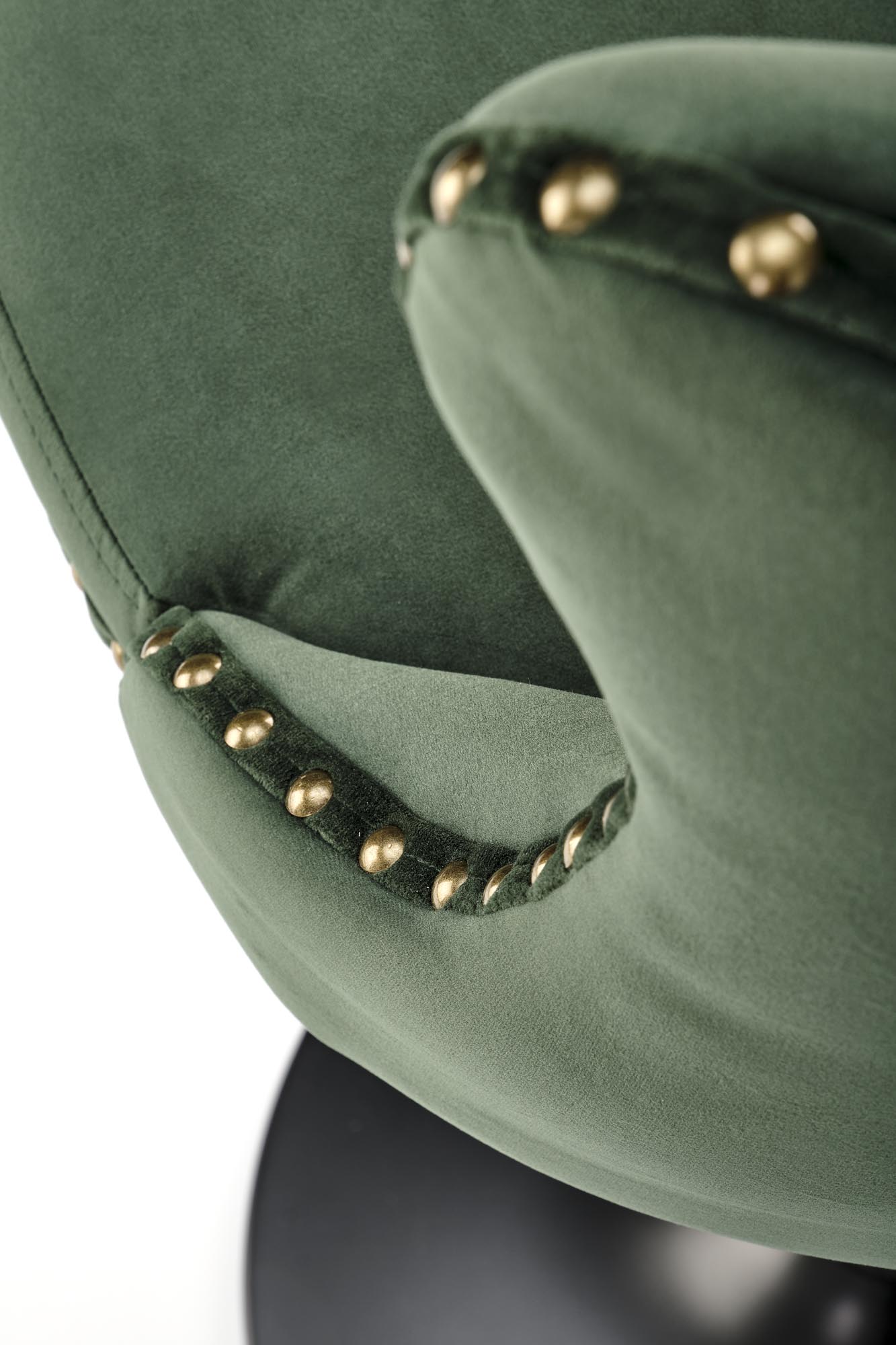 H117 barová stolička tmavo zelená