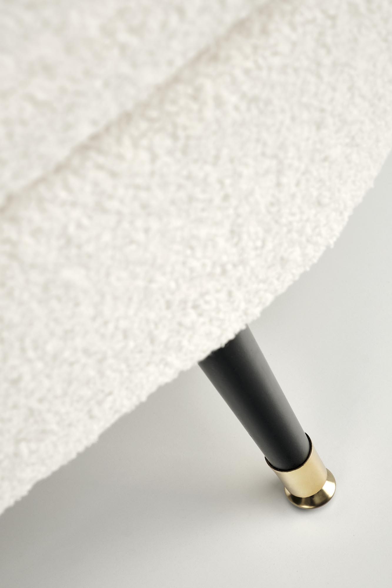 AVEIRO lavička s úložným priestorom, krémová