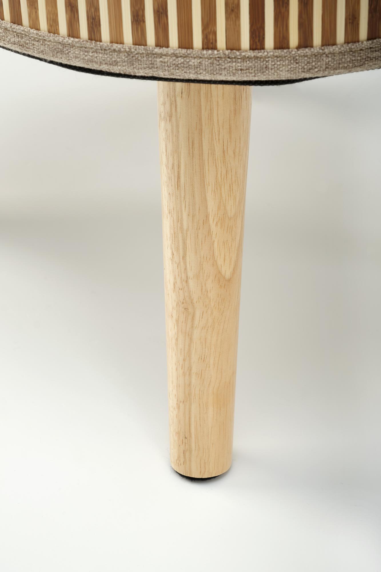 TICO zostava dvoch taburetiek s úložným priestorom, béžové