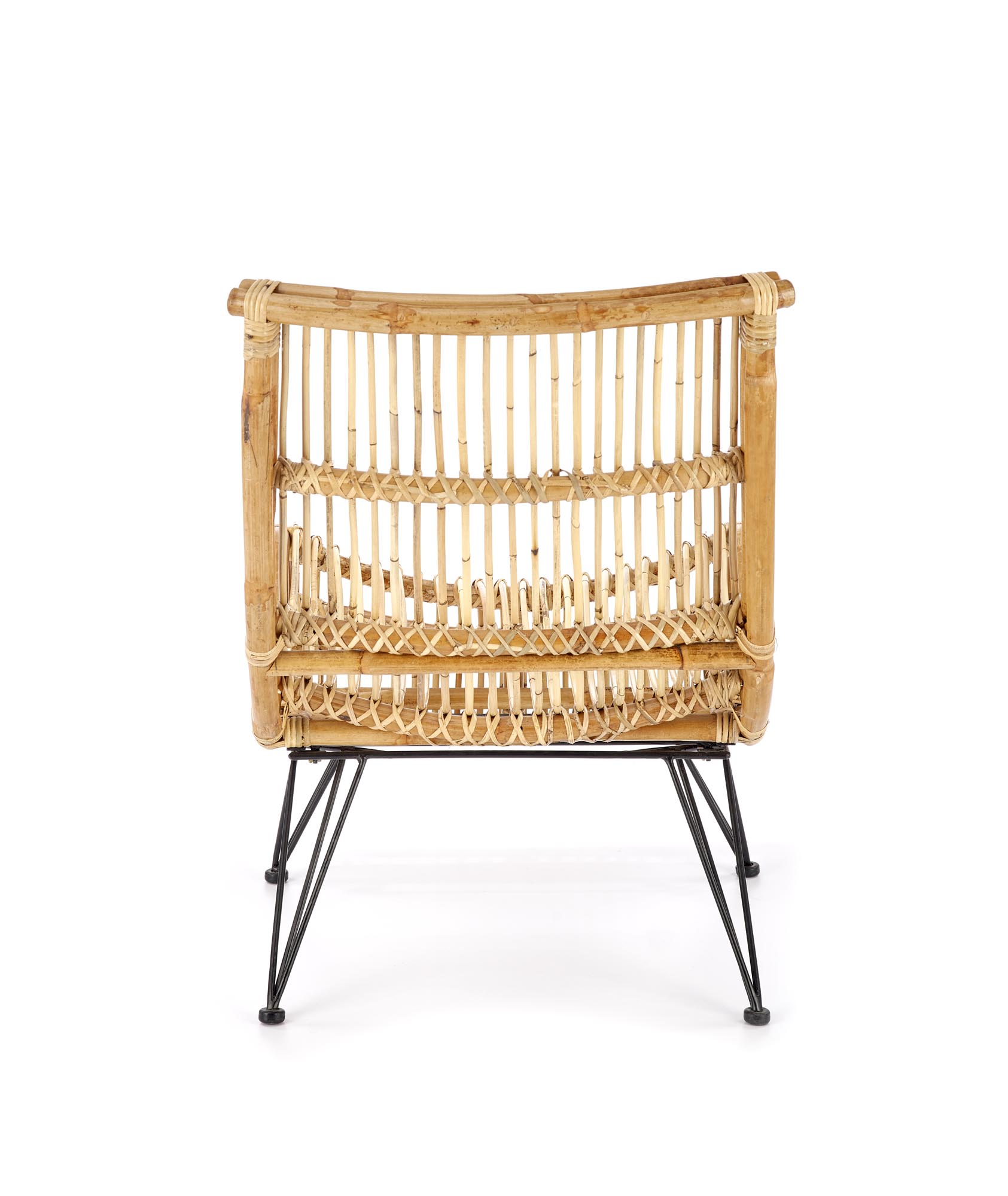 MELODY relaxačné kreslo, rattan prírodný - NA SKLADE!