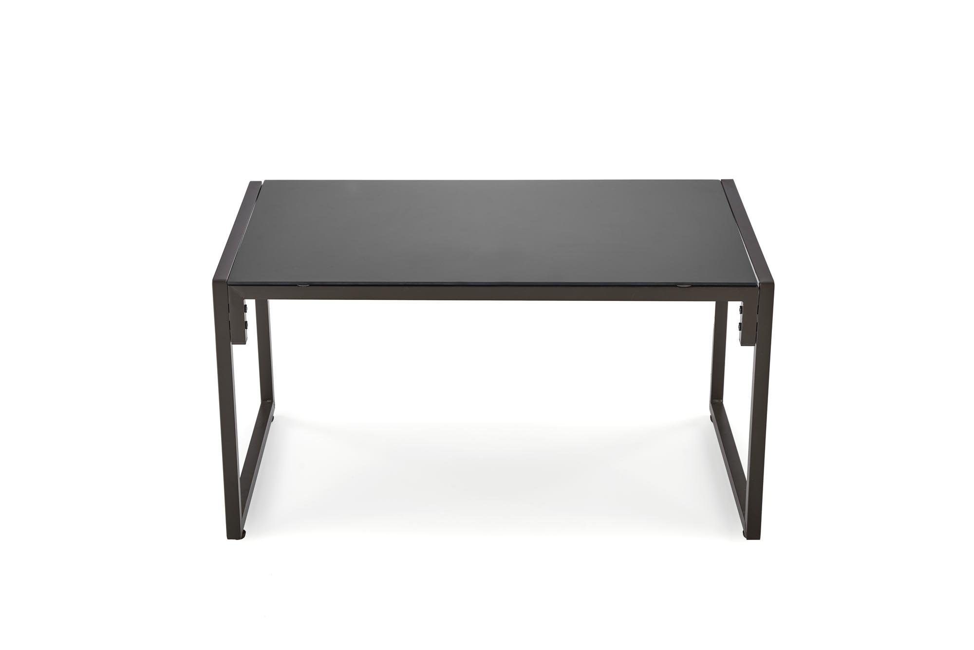 SHARK záhradná zostava ( pohovka + stolička 2x + konferenčný stolík ), čierna/cappuccino