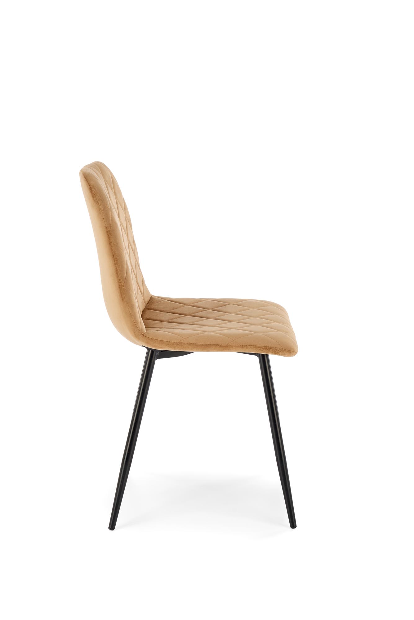 K525 jedálenská stolička, látka velvet, béžová