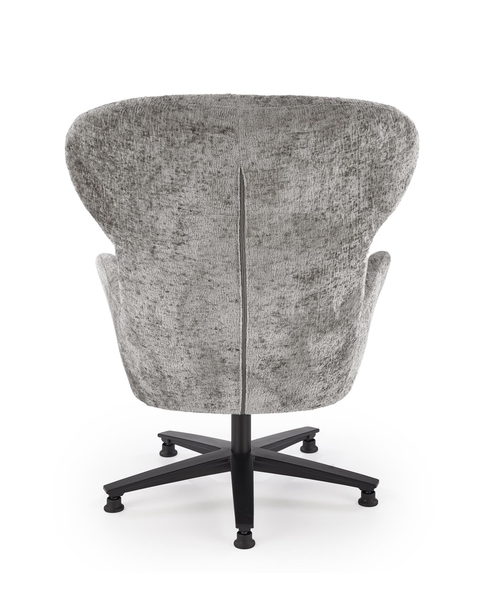 FRANCO oddychové kreslo, látka sivá