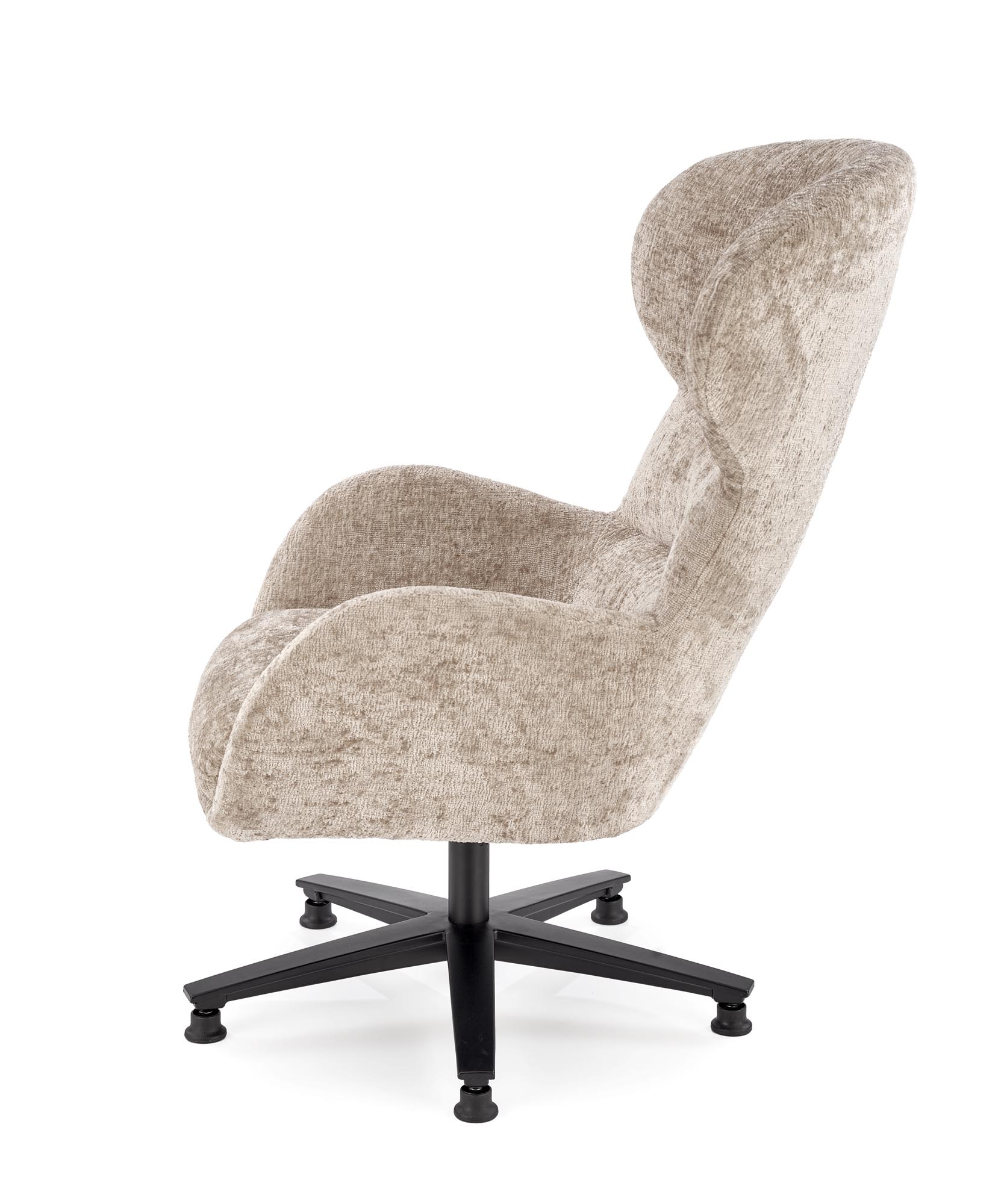 FRANCO oddychové kreslo, látka béžová