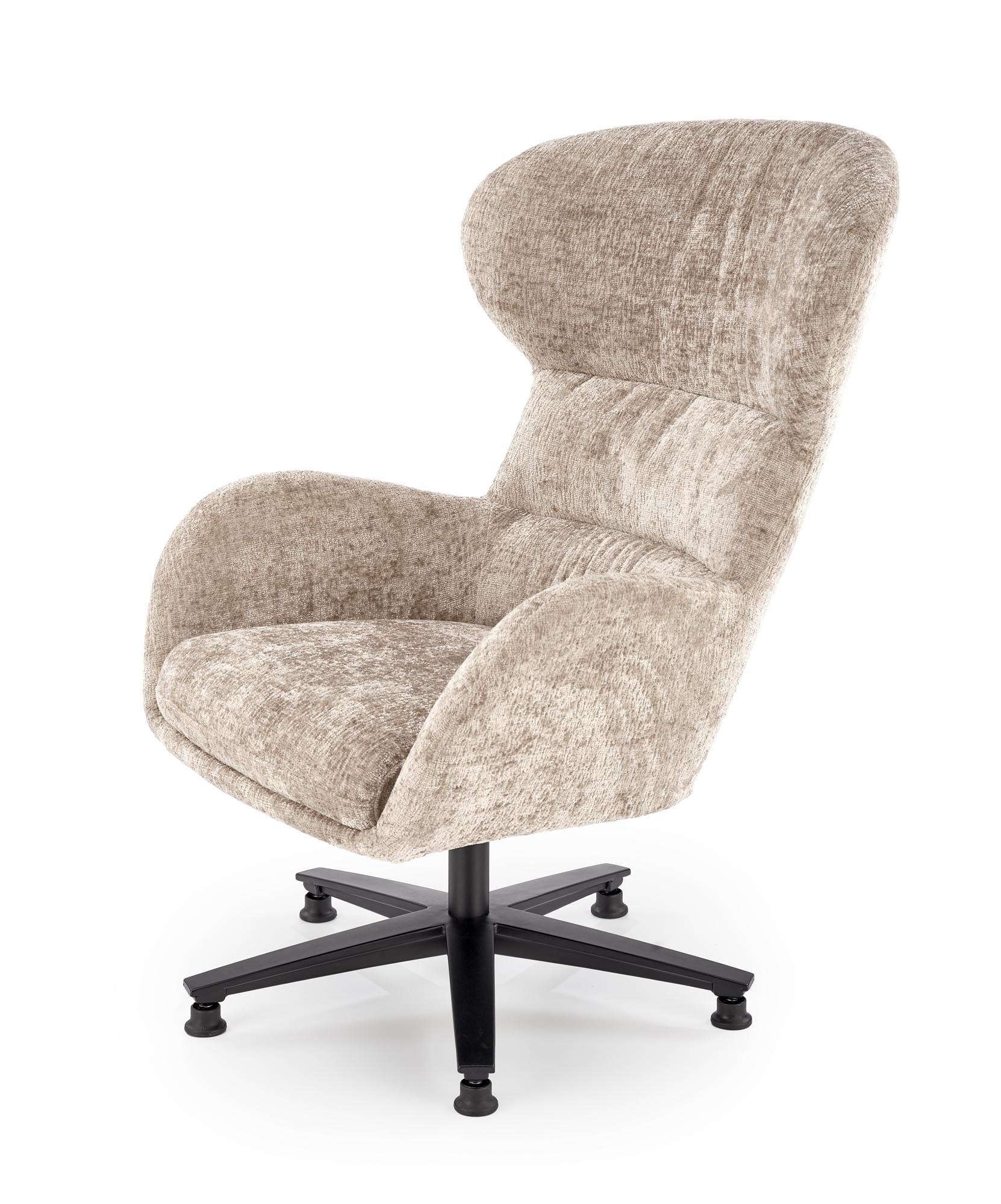 FRANCO oddychové kreslo, látka béžová