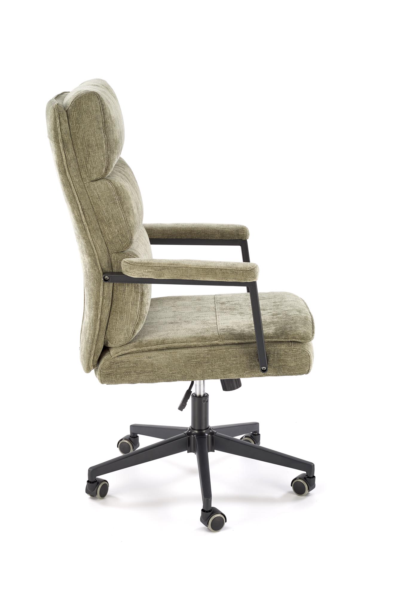 ADRIANO kancelárske kreslo otočné s mechan.TILT,látka ODIN#77 olivové