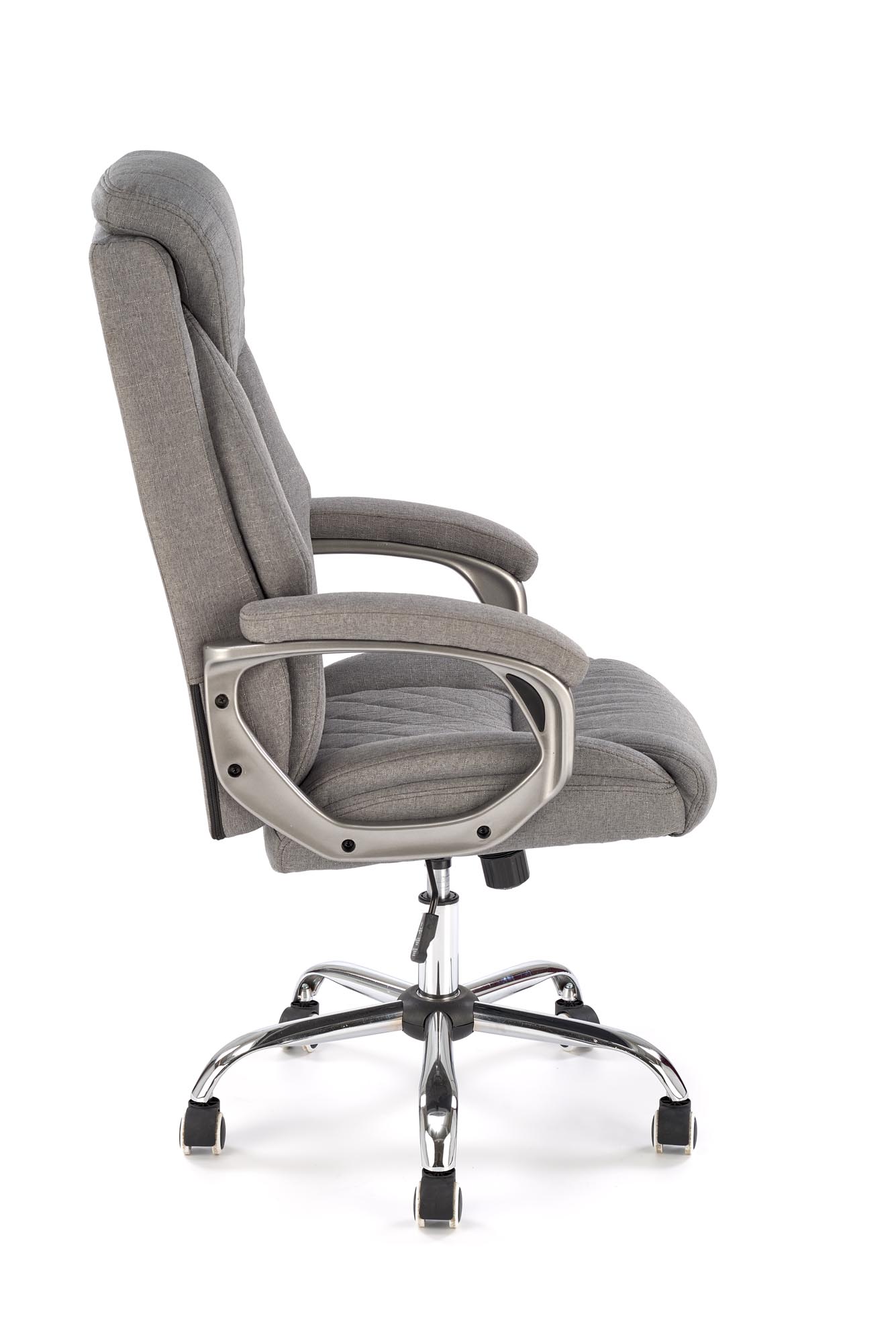 HELDER 2 kancelárske kreslo otočné s mechan.TILT,ekokoža sivá