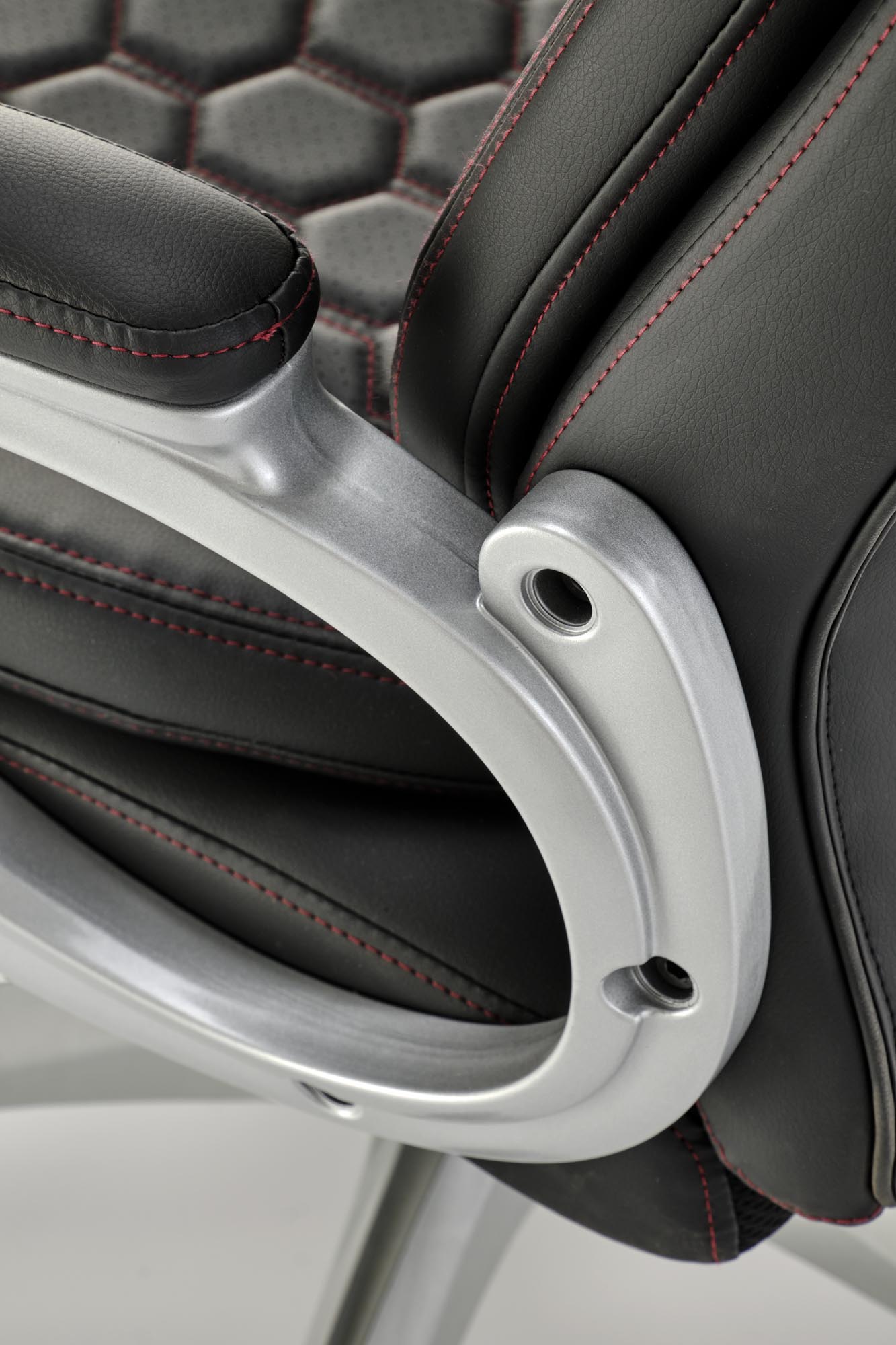 THOMAS kancelárske kreslo otočné s mechan.TILT,ekokoža čierne