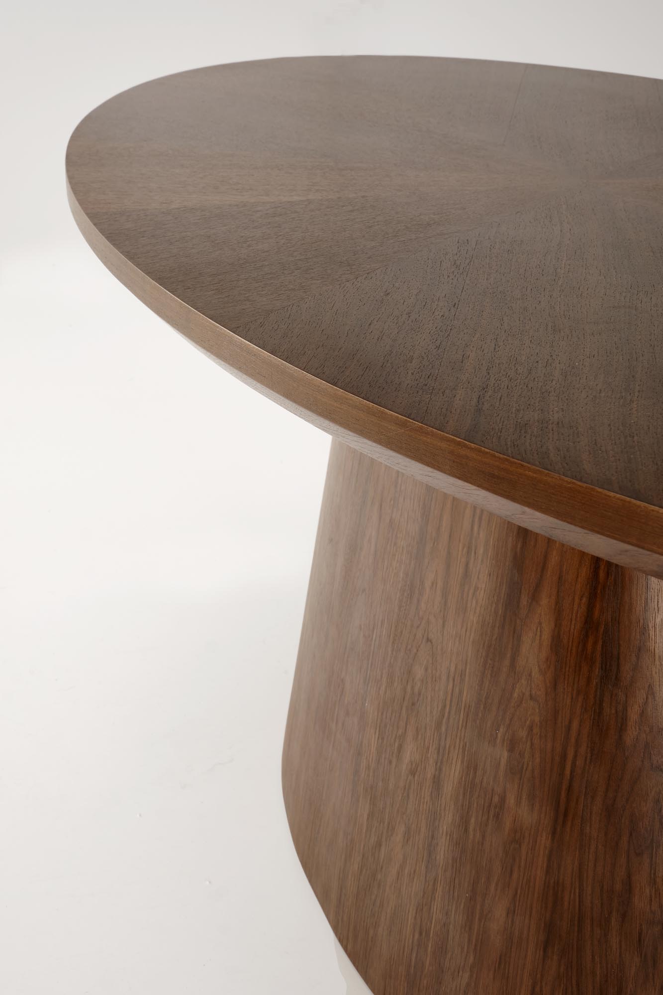 VAGNER stôl jedálenský 220/98/76cm, prírodný/noha orech - NA SKLADE!