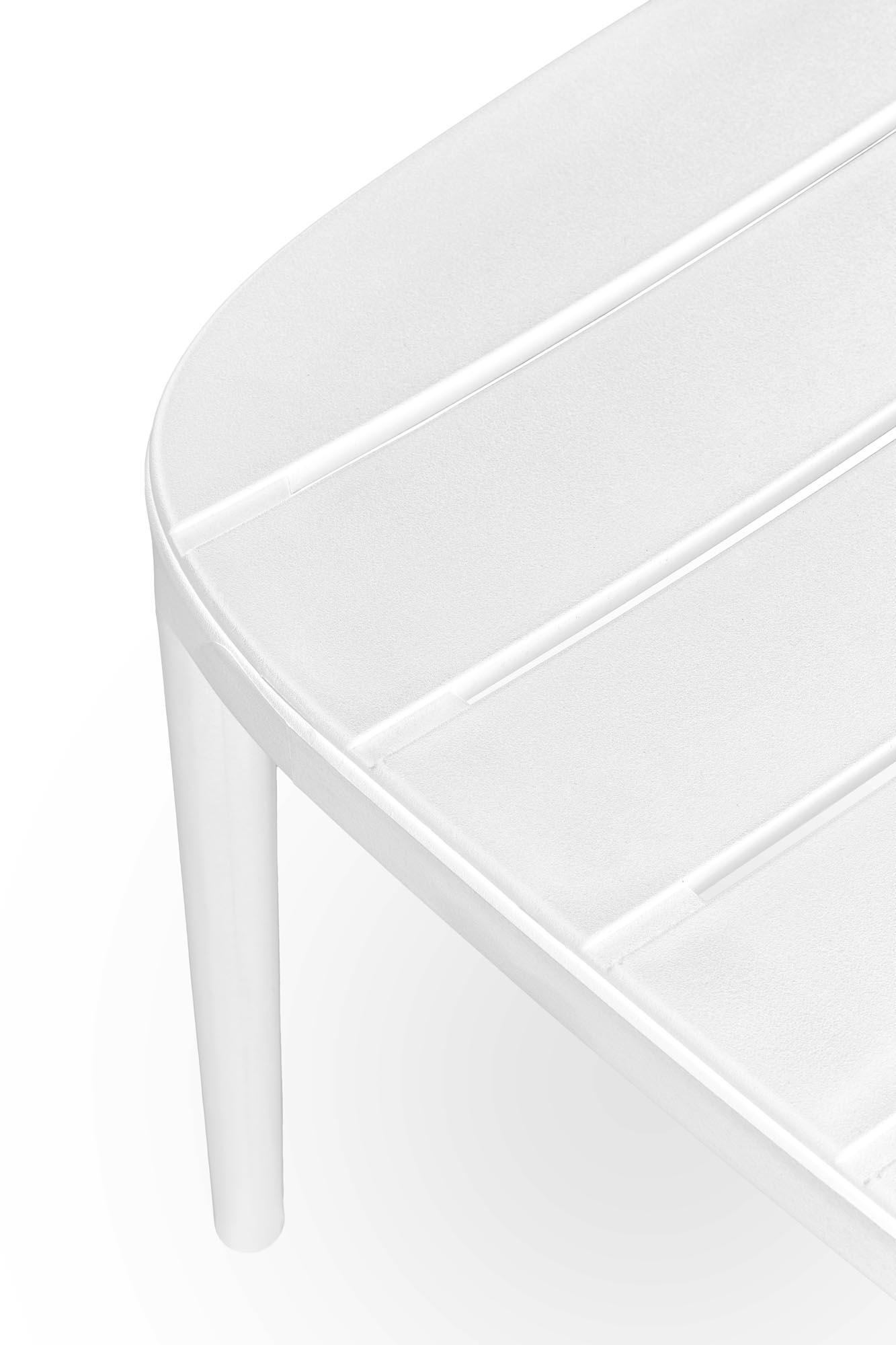 K529 stolička, PVC, biela