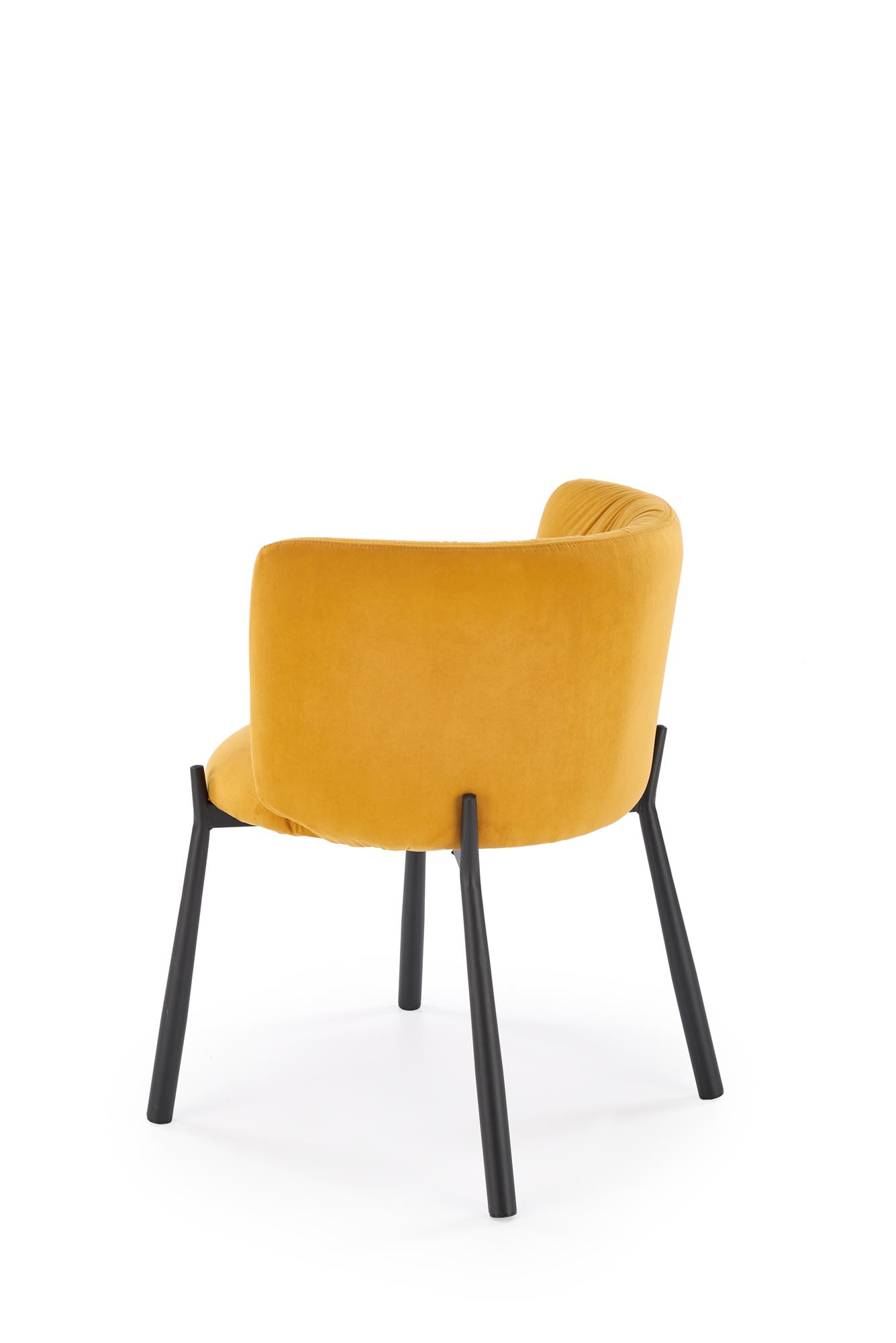 K531 jedálenská stolička, látka MAVEL#68 horčicová