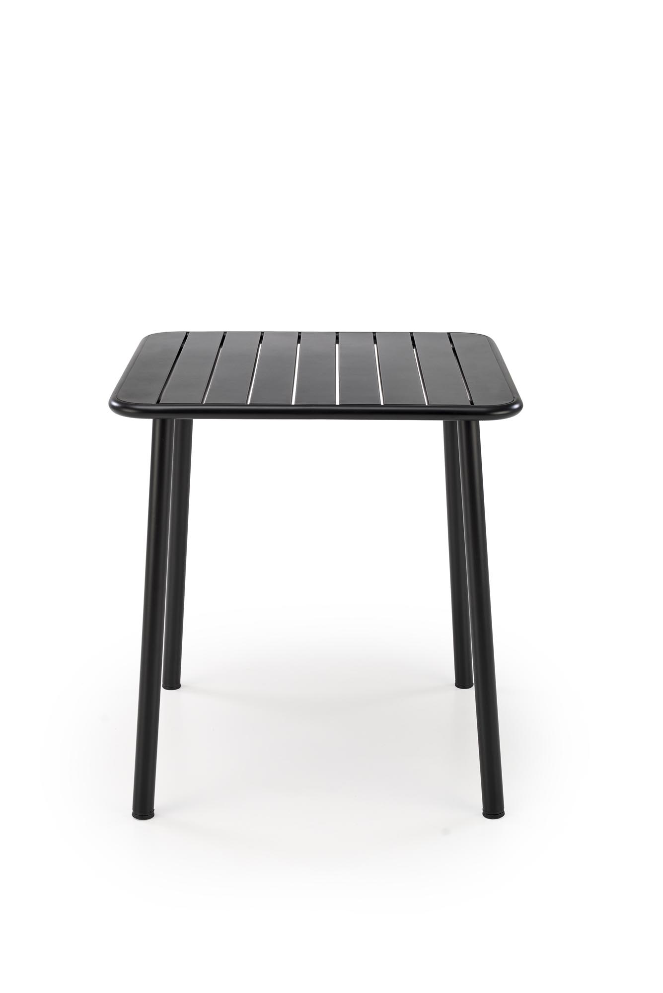 BOSCO KWADRAT stôl záhradný  70/70/76 cm, kov čierny