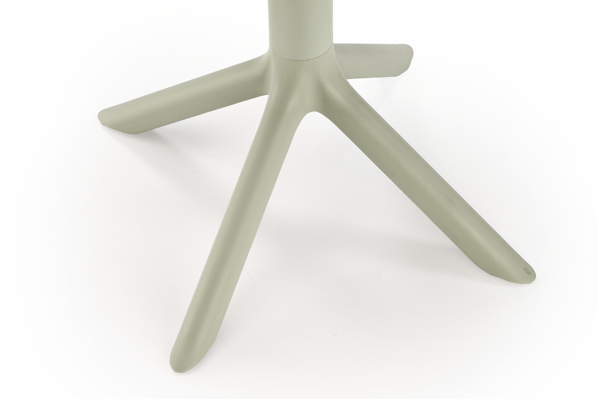 CALVO stolík terasový okrúhly 60/72 cm plast farba metový