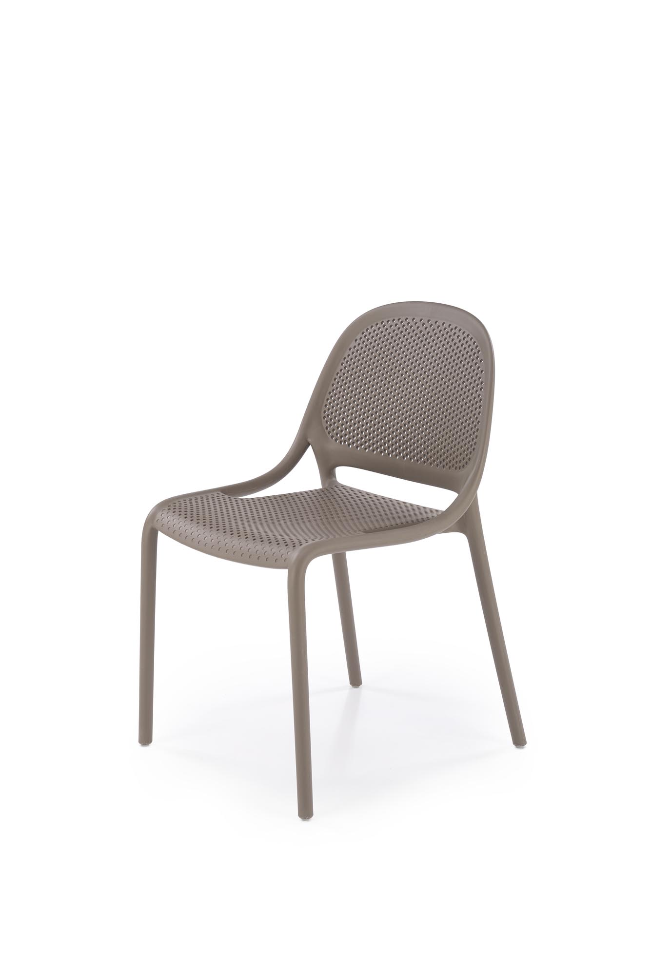 K532 stolička, PVC, khaki