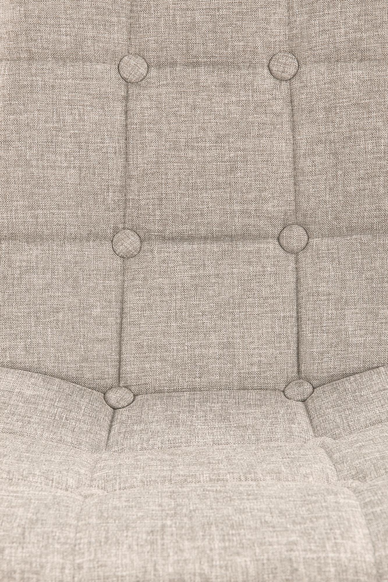 K316 stolička jedálenská, látka béžová/nohy dub medový