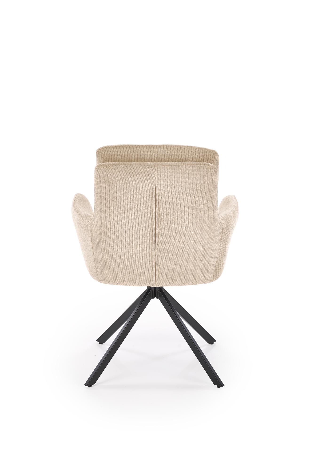 K536 jedálenská stolička otočná, látka VARDO#28 béžová