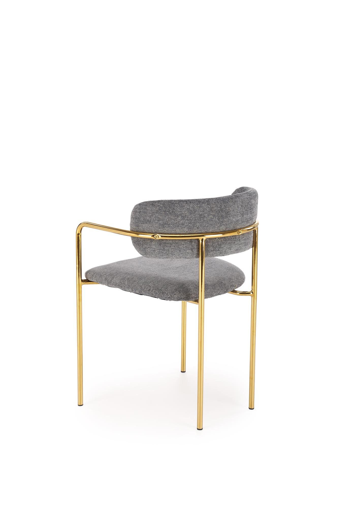 K537 jedálenská stolička, látka RAVEN#10 sivá