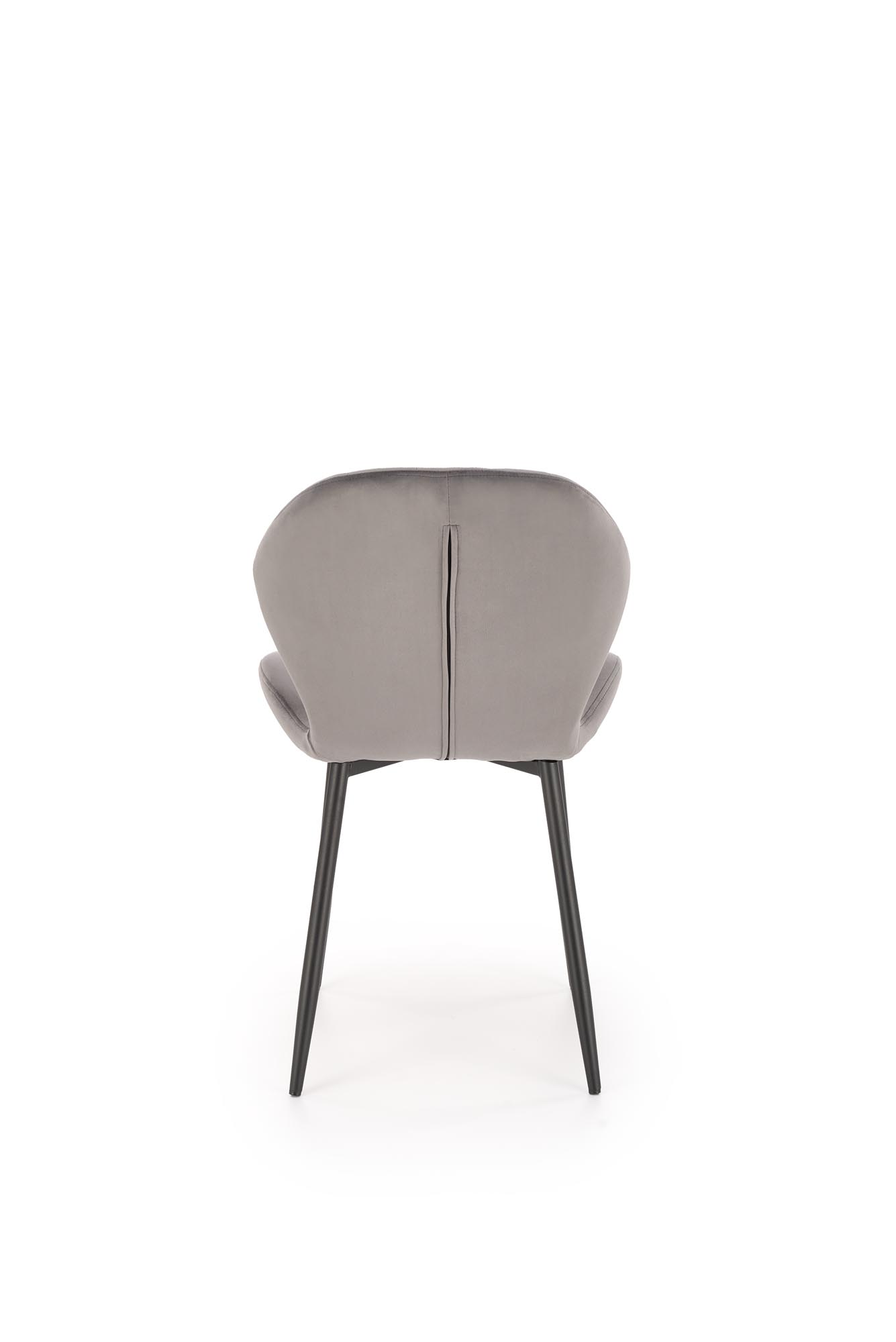 K538 jedálenská stolička, látkaBLUVEL#14 sivá