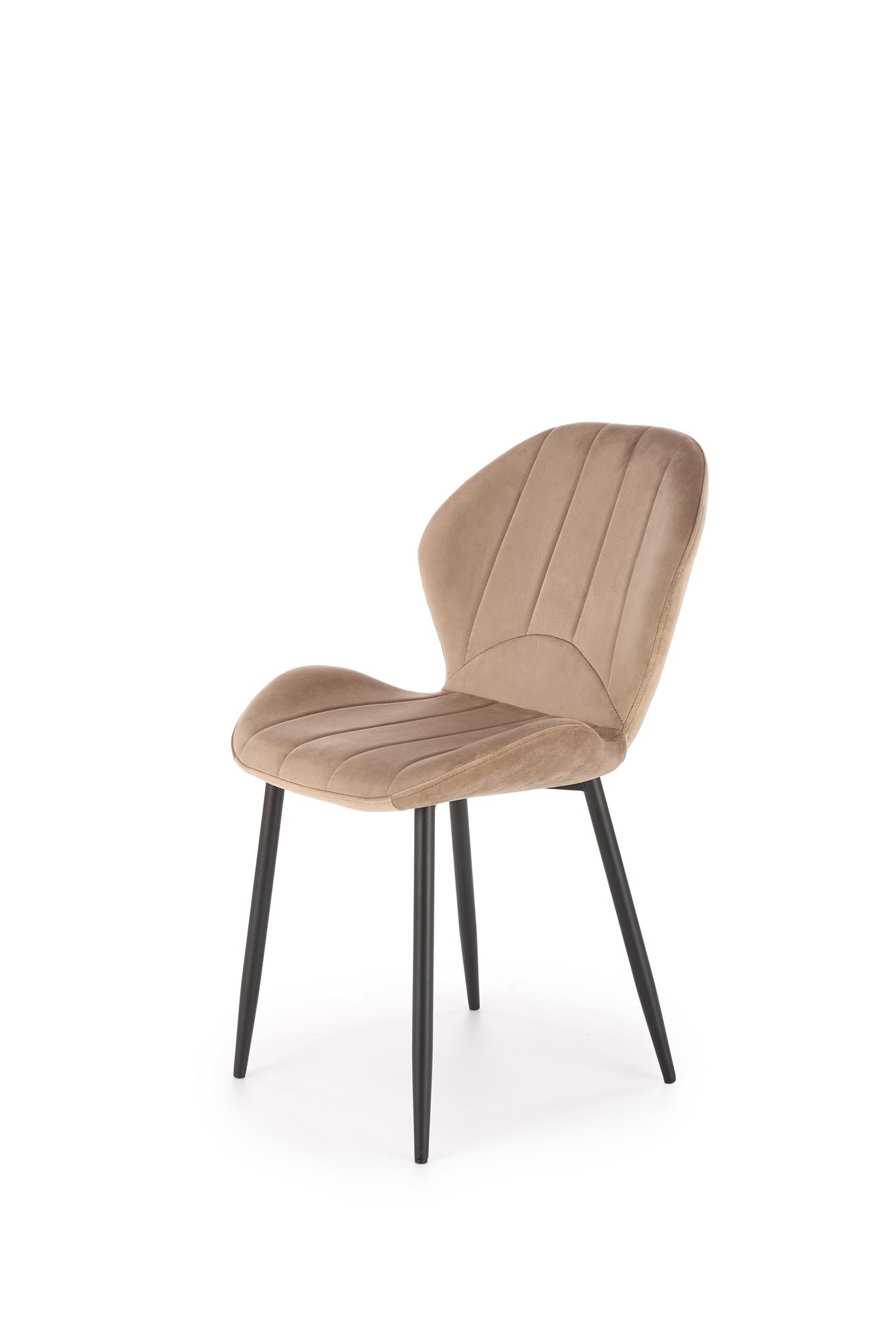 K538 jedálenská stolička, látka BLUVEL#40 béžová