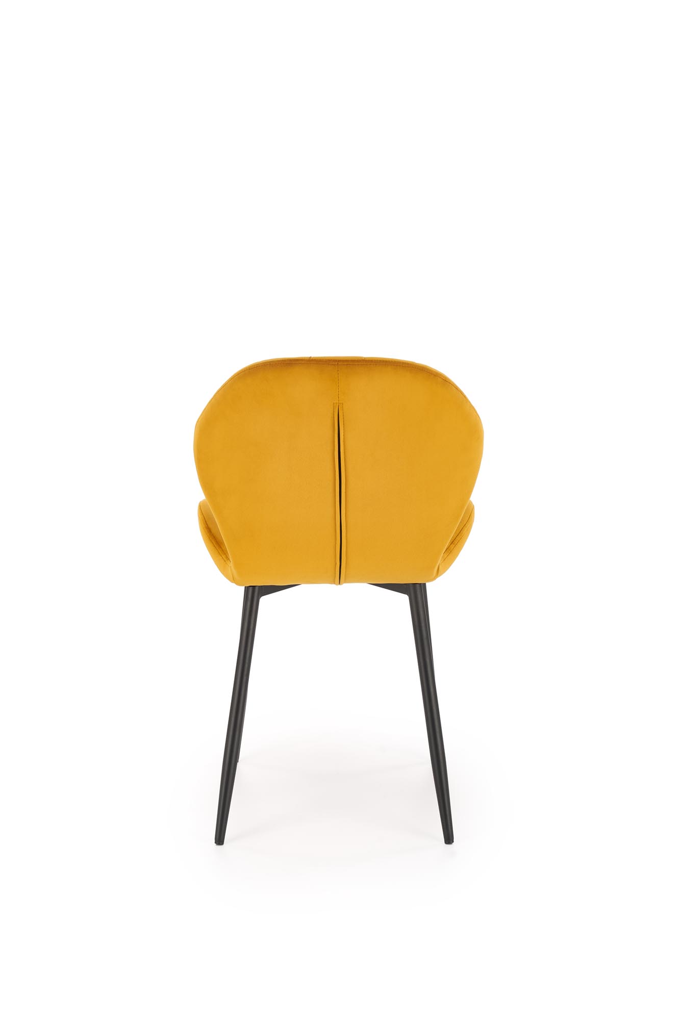 K538 jedálenská stolička, látkaBLUVEL#68 horčicová