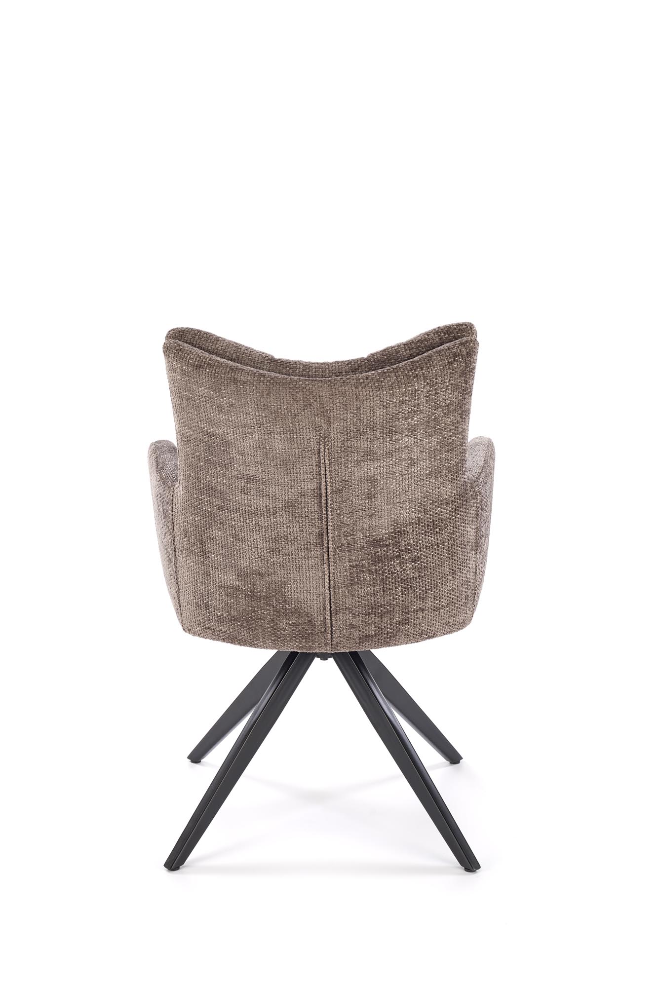 K540 jedálenská stolička otočná, látka HAGA#19 sivá