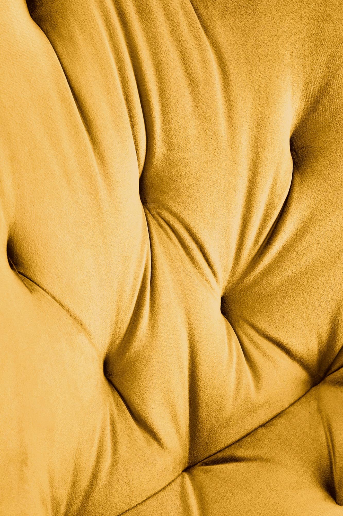 K519 jedálenská stolička, otáčacia, látka velvet, horčicová