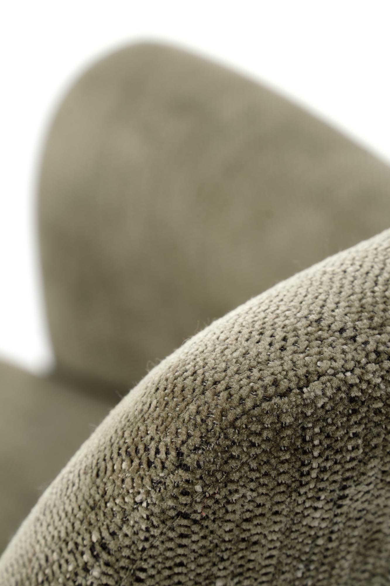 K542 jedálenská stolička otočná, látka ODIN#77 olivová