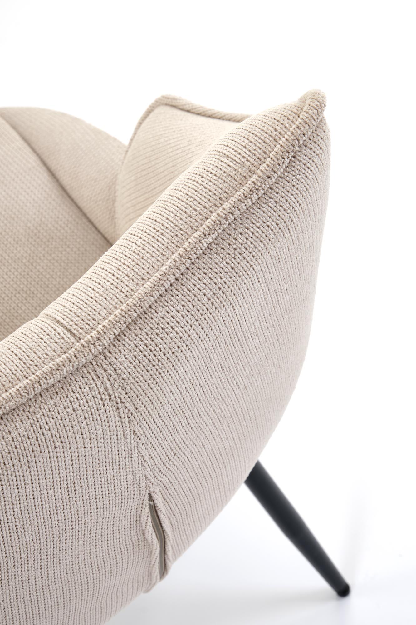 K543 jedálenská stolička, látka VARDO#28 béžová