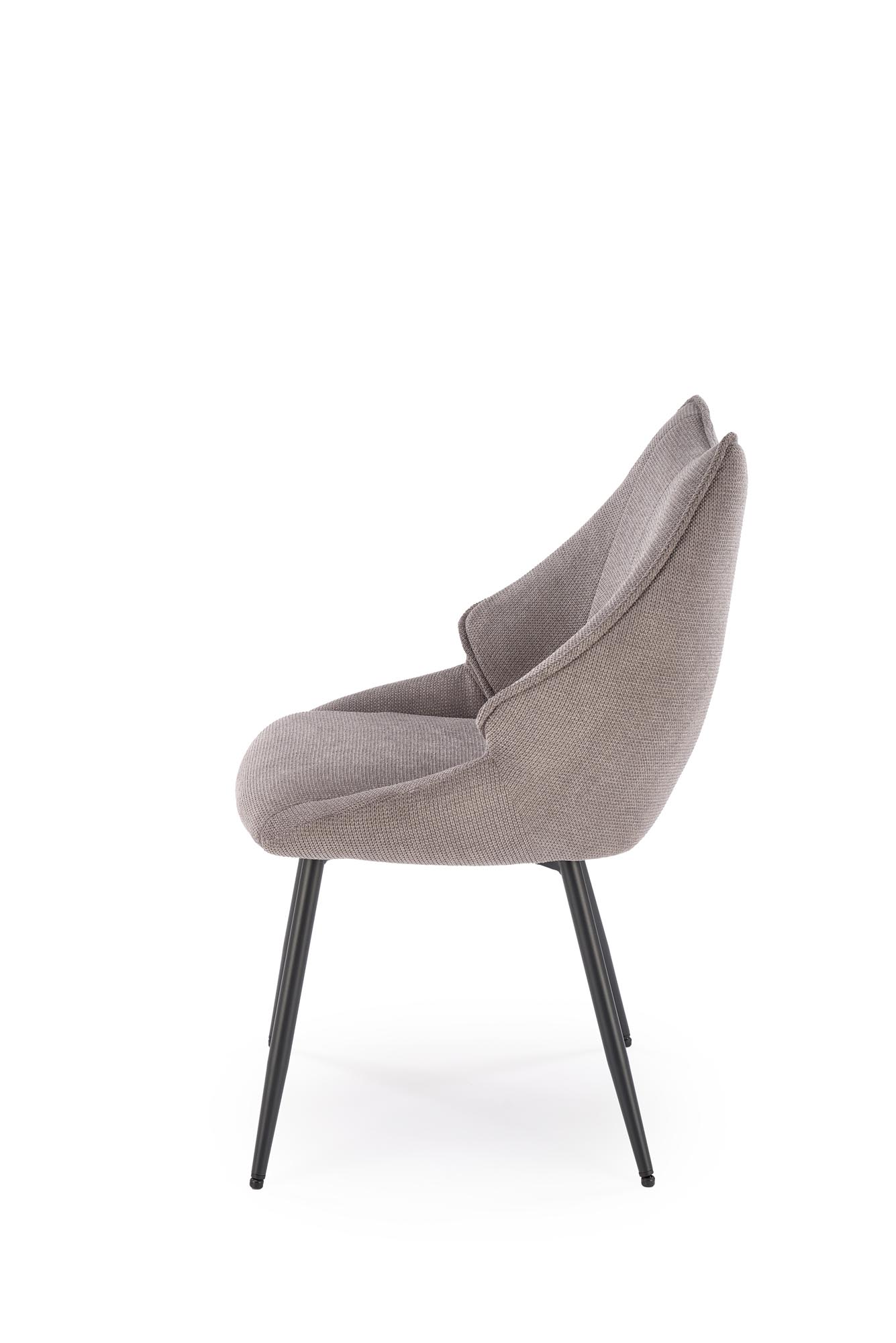 K543 jedálenská stolička, látka VARDO#11 sivá