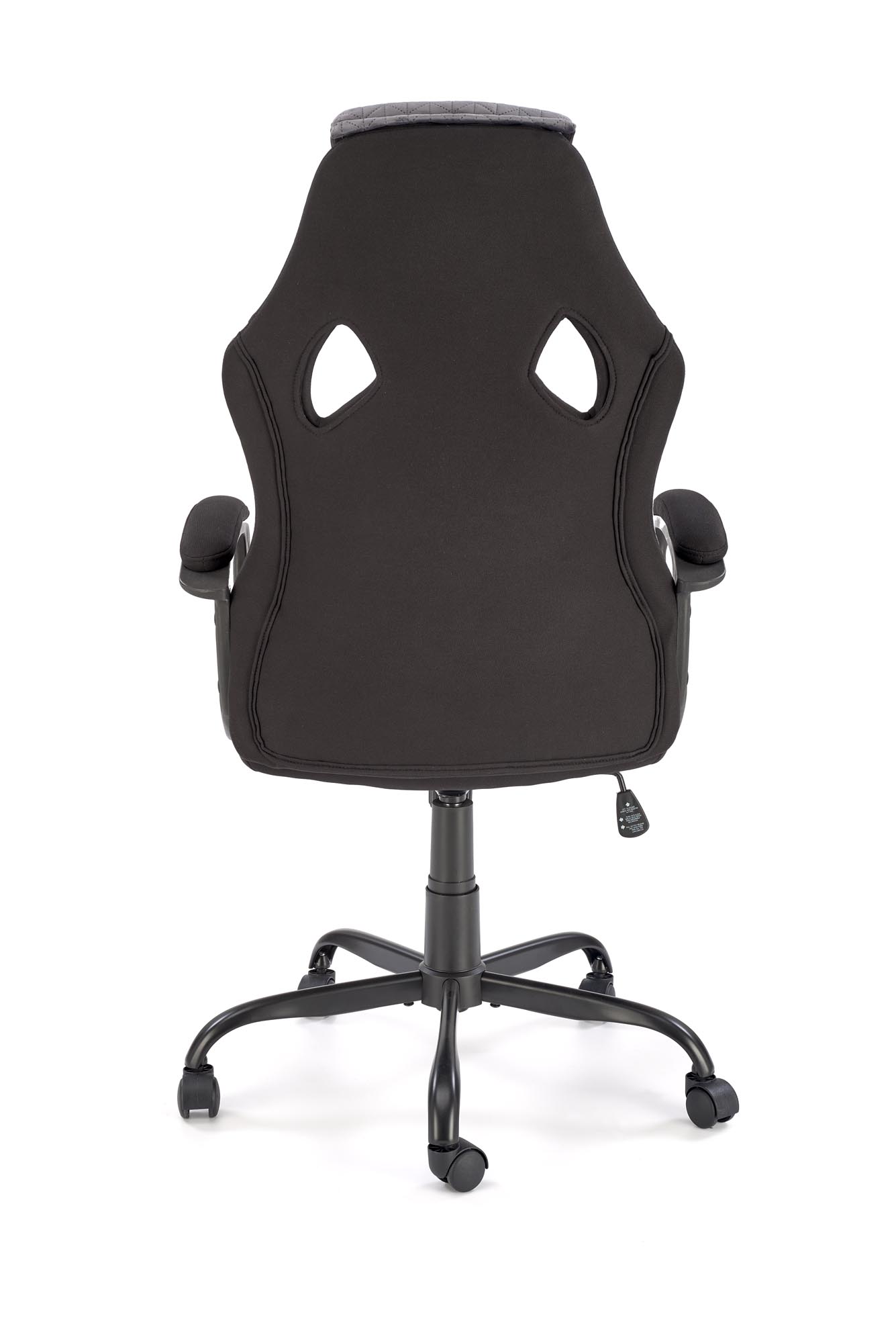 JENSEN kancelárske kreslo otočné s mechan.TILT,tkanina čierna/sivá/čer