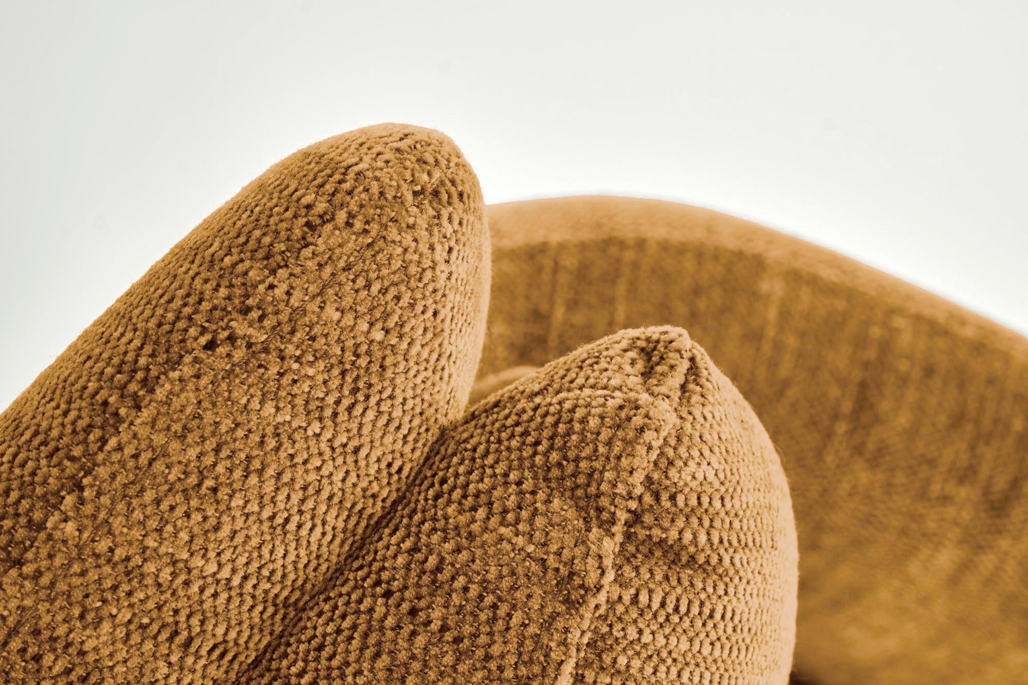 K495 jedálenská stolička, látka horčicová