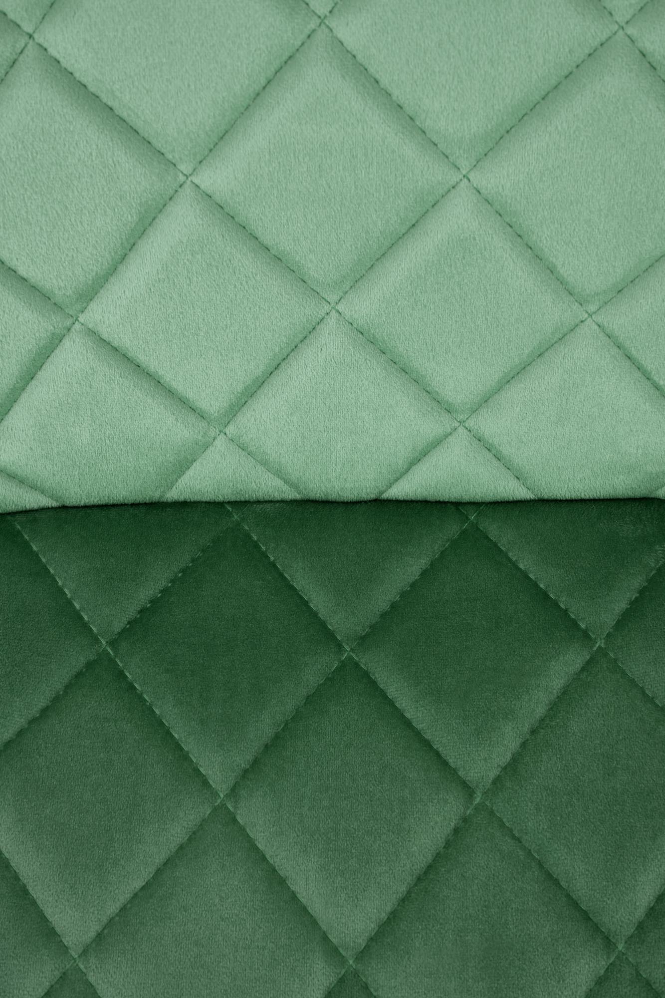 K525 jedálenská stolička, látka velvet, tmavozelená