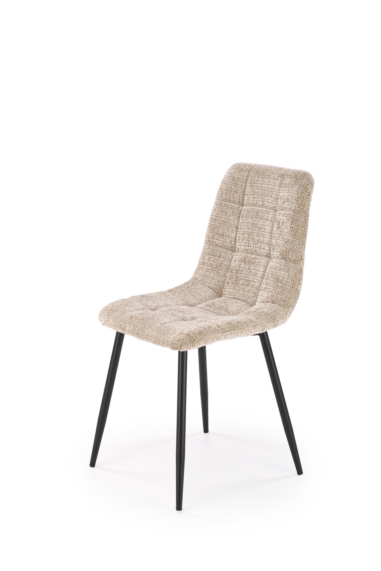 K547 jedálenská stolička otočná, látka velvet, béžová