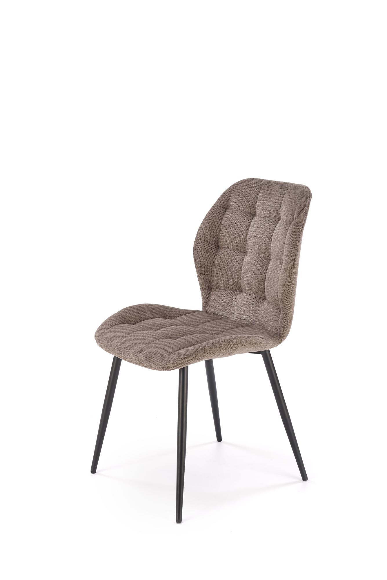 K548 jedálenská stolička, látka VARDO#11 sivá