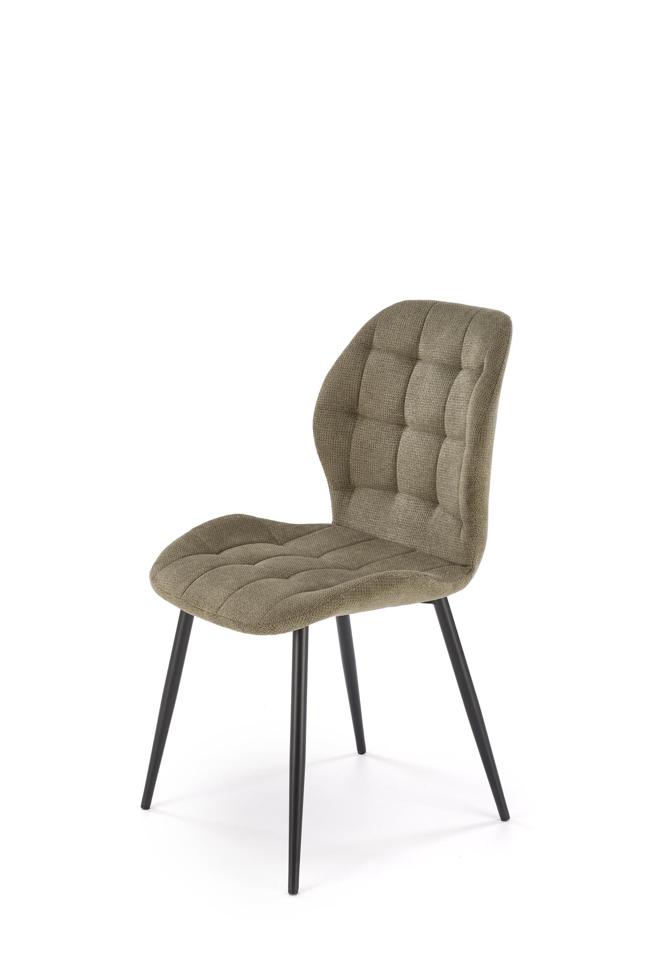 K548 jedálenská stolička, látka VARDO#74 olivová