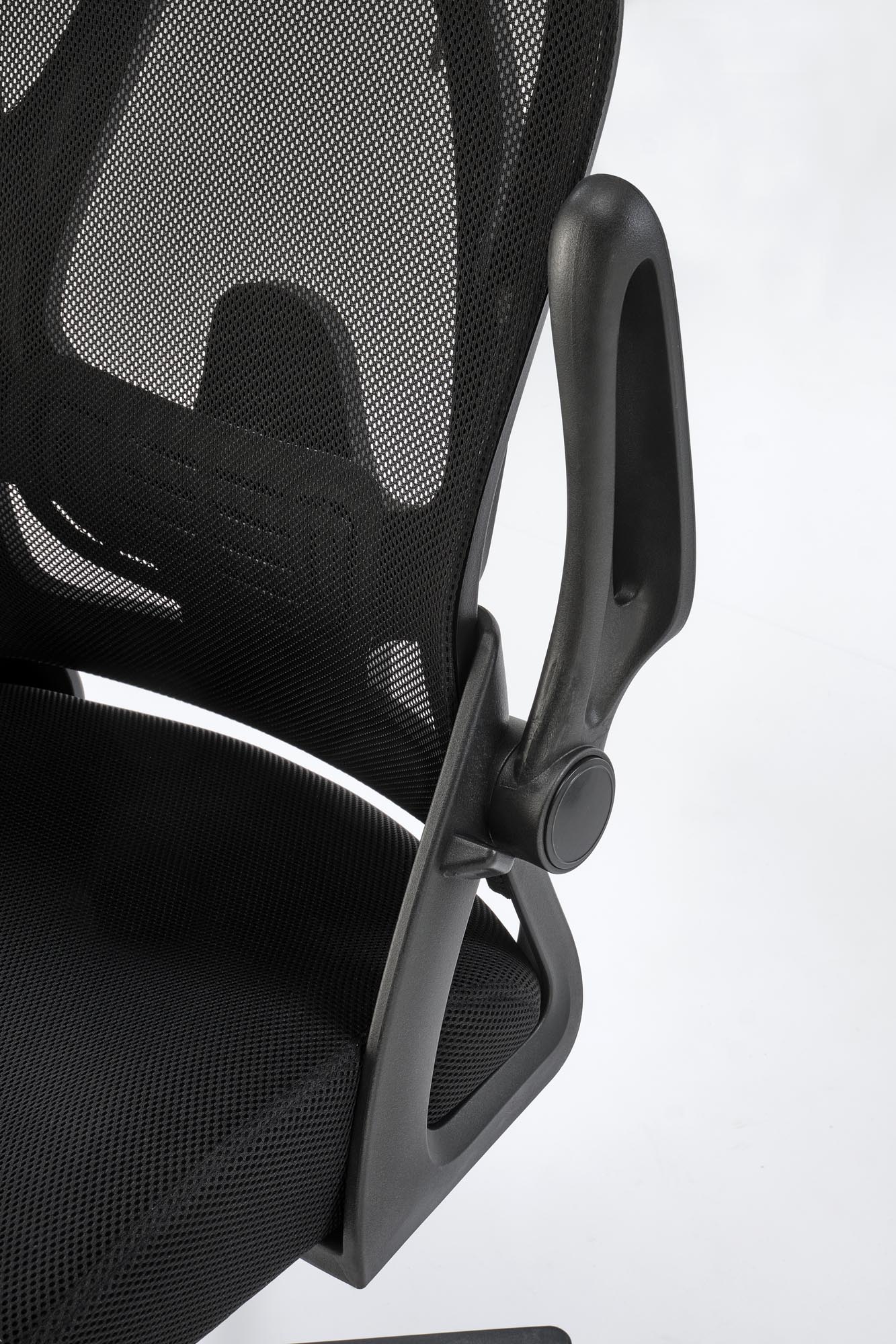 NEGRO kancelárske kreslo otočné s mechan.TILT, sieťovnina, čierne