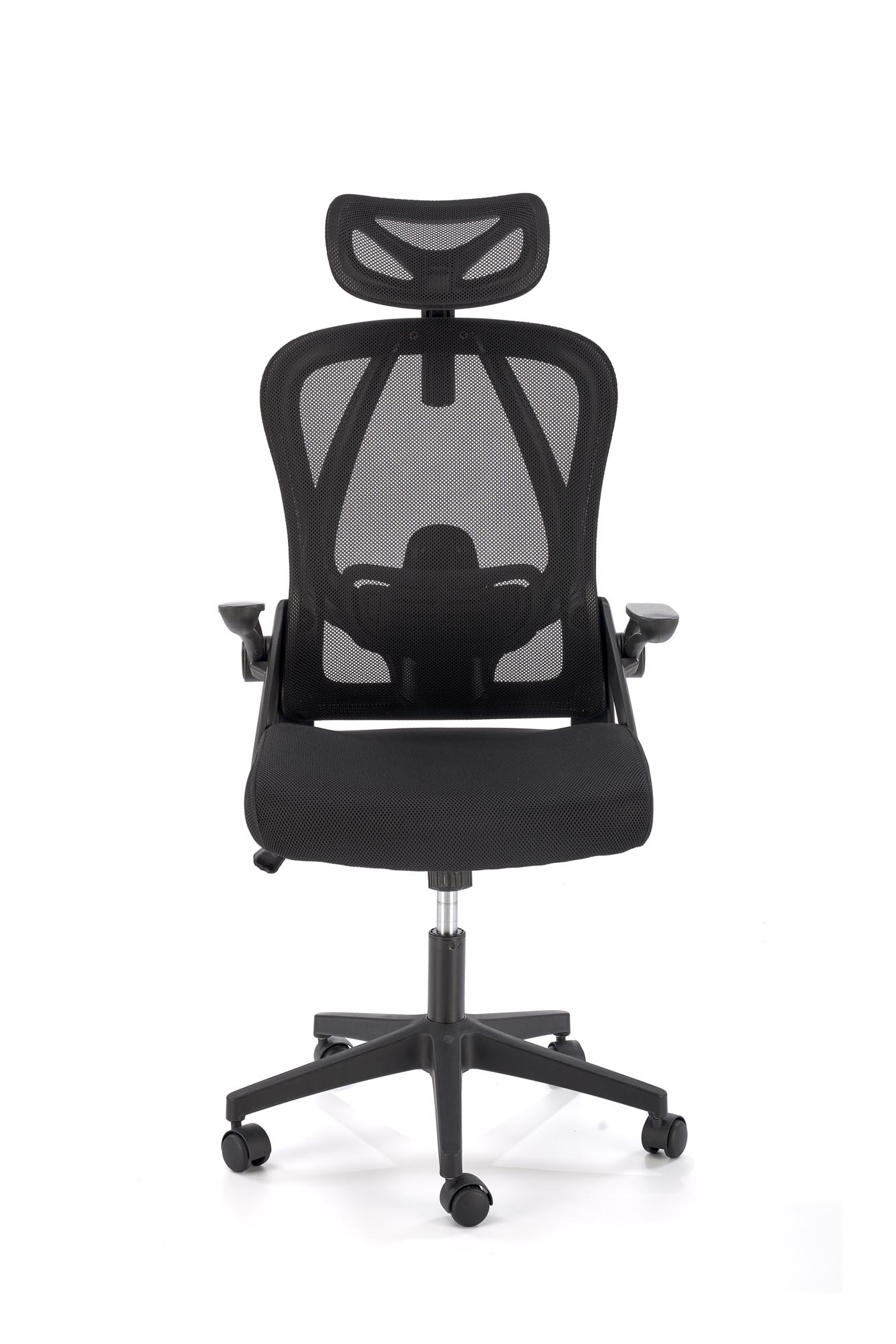 NEGRO kancelárske kreslo otočné s mechan.TILT, sieťovnina, čierne