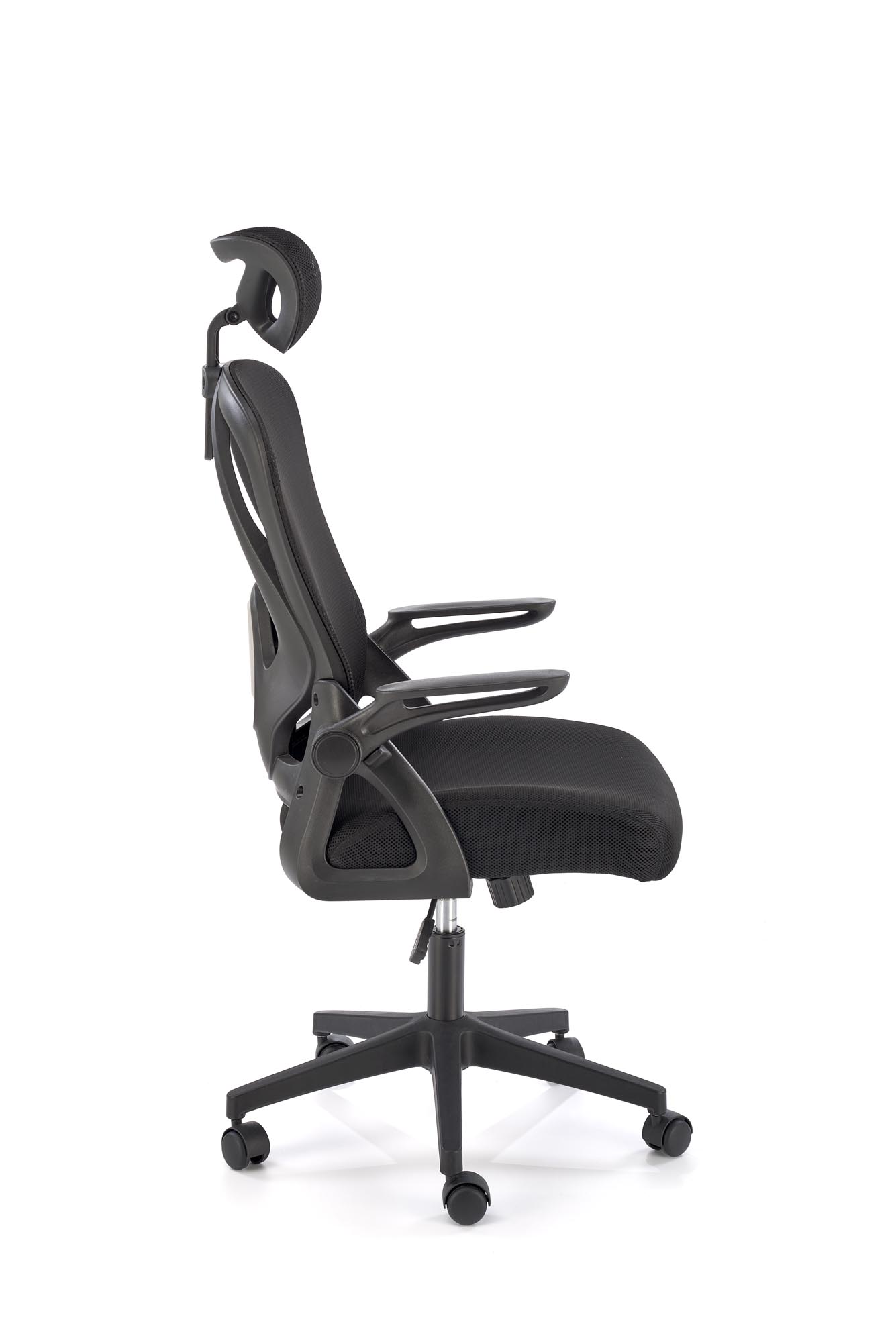 NEGRO kancelárske kreslo otočné s mechan.TILT, sieťovnina, čierne